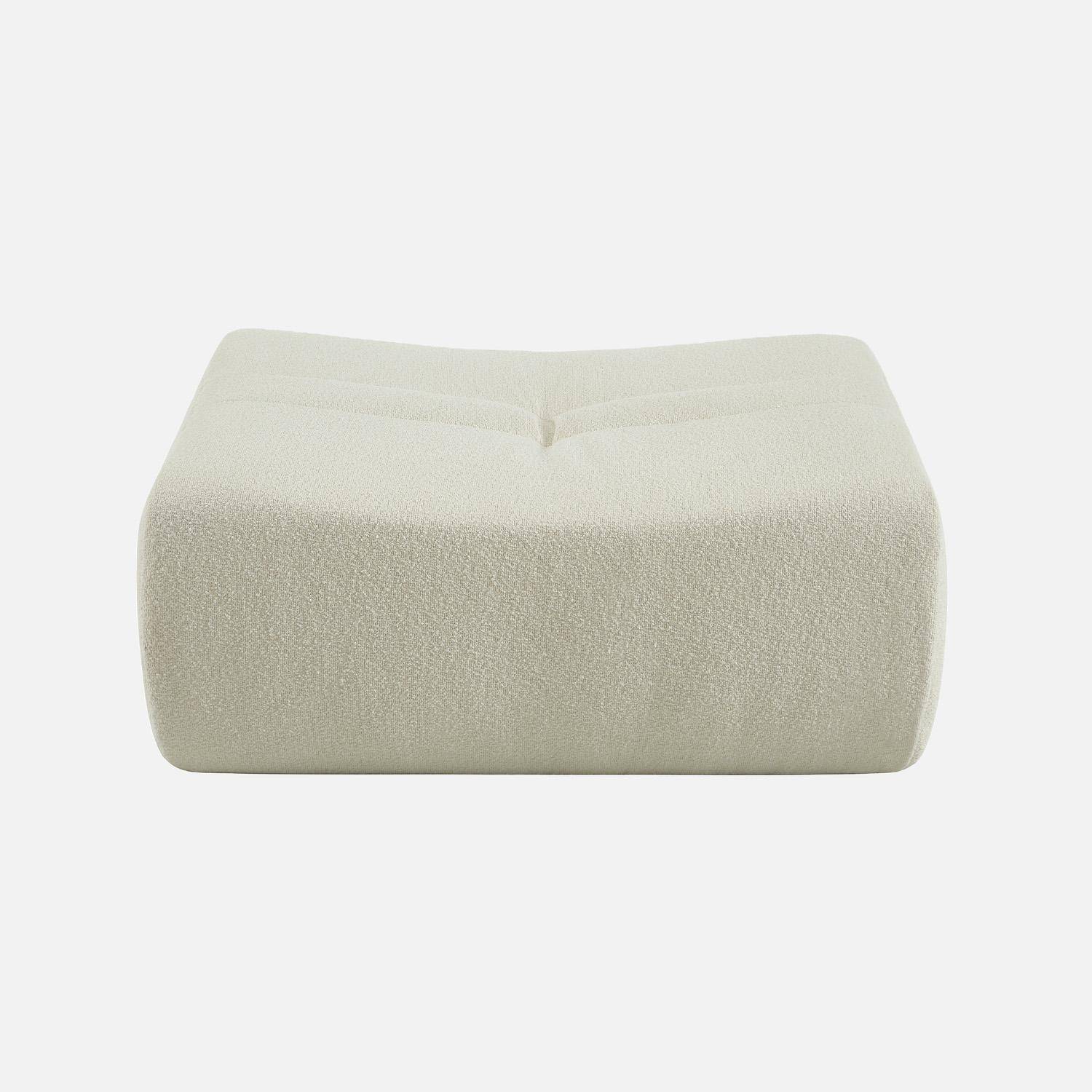 Sokol borreguito - Reposapiés para sillón Sokol de borreguito texturizado