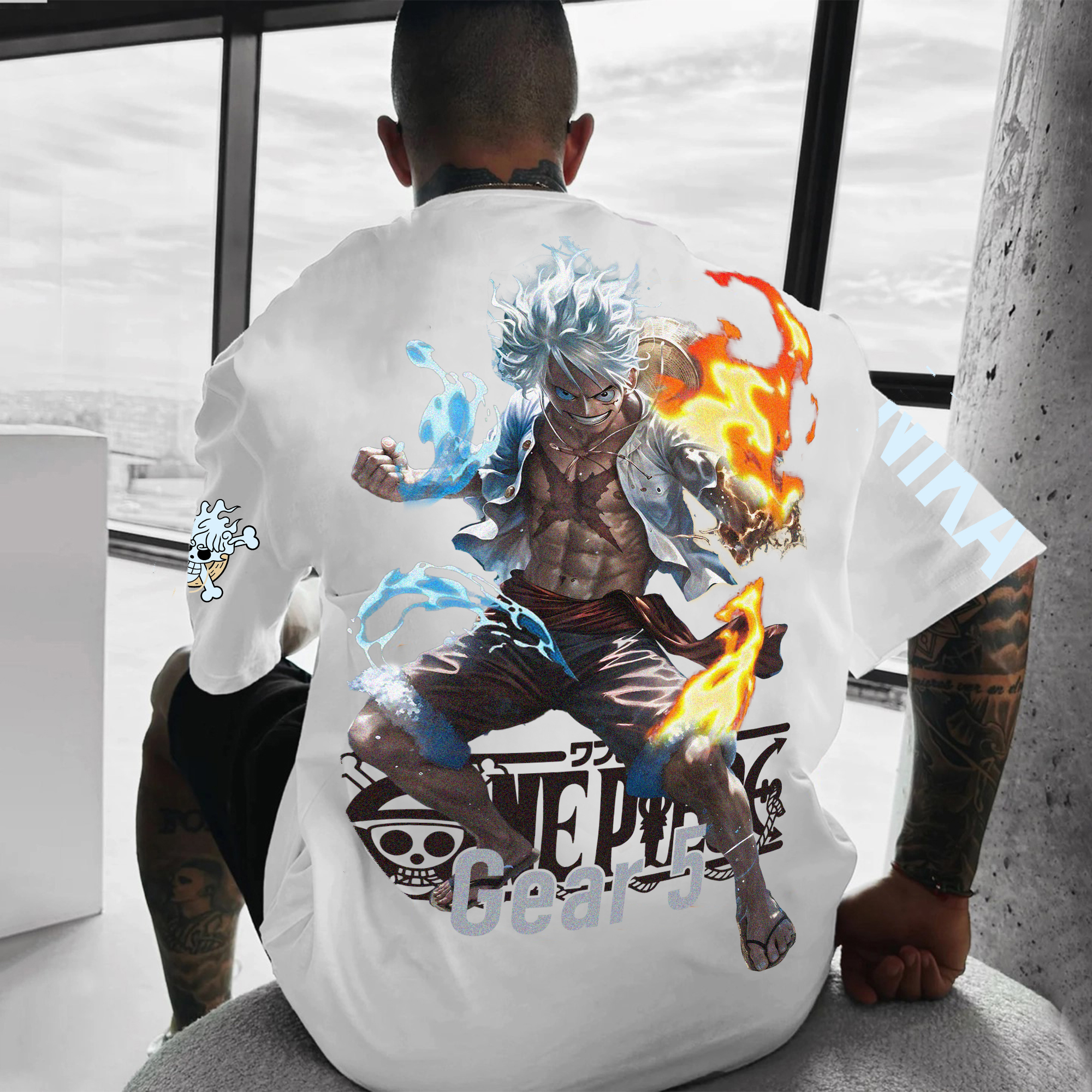 Unisex Anime Inspired Vintage T-Shirt丨Comicssoul