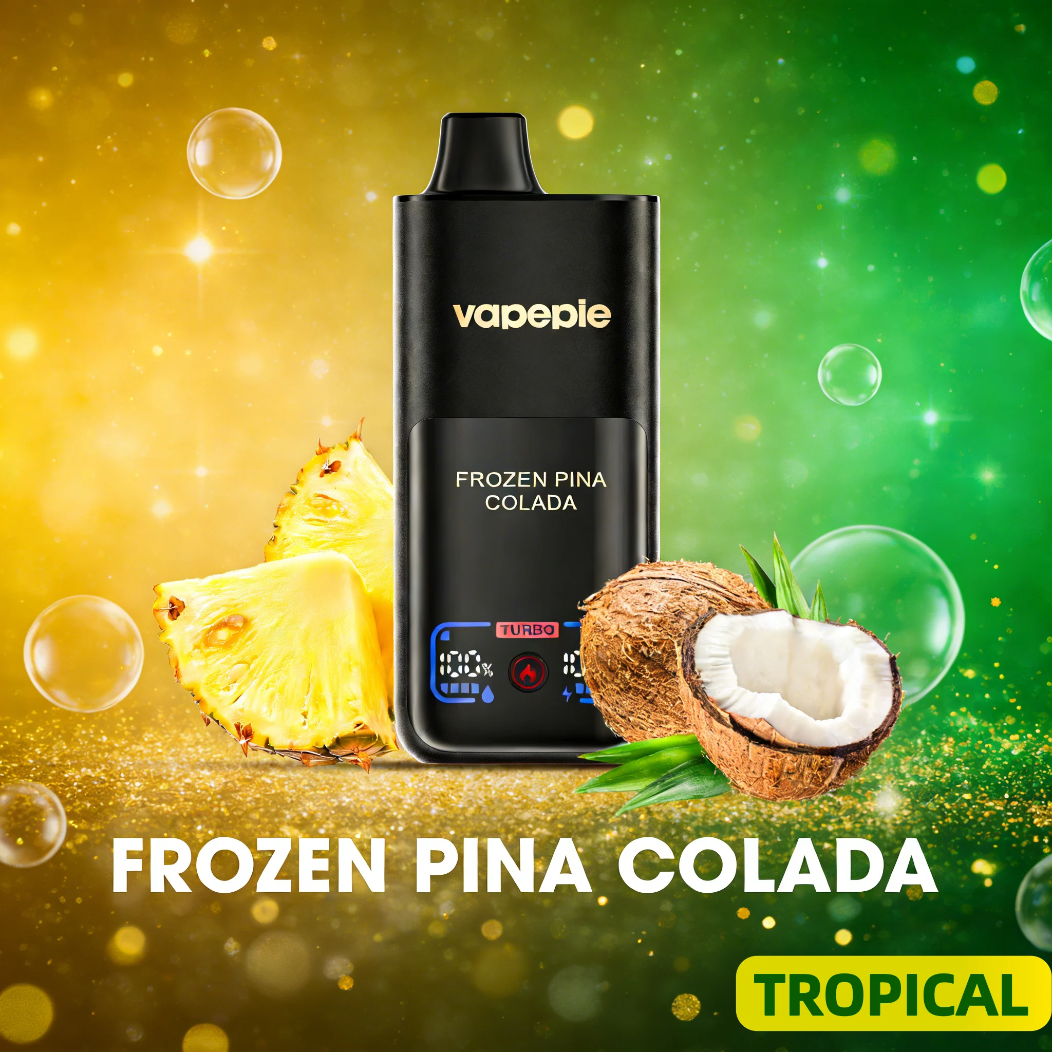 Frozen Pina Colada-VAPEPIE Mega 70.000 Züge