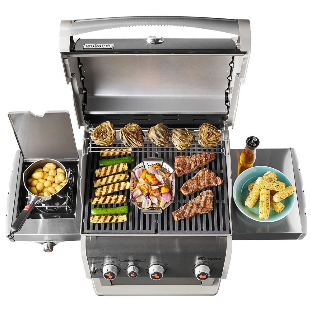 Weber Spirit E-330 Lp Gas Grill Black - Image 12