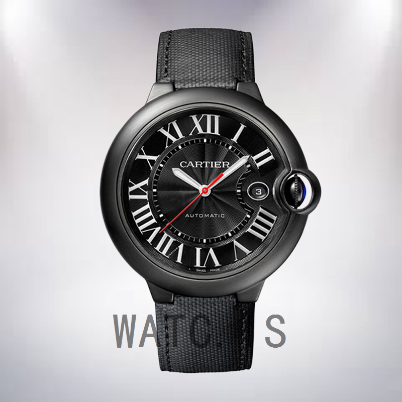 Cartier Ballon Bleu WSBB0015 42mm Men's Black Dial Automatic