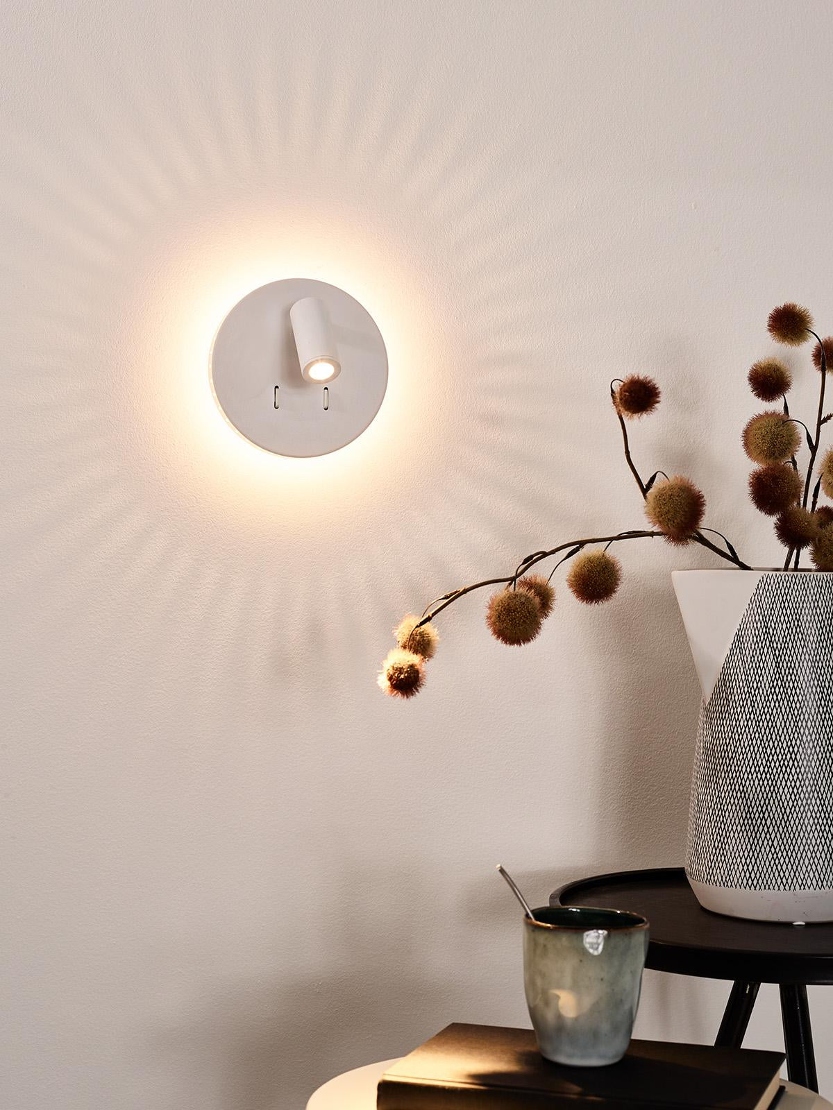 Bentjer wandlamp LED zwart