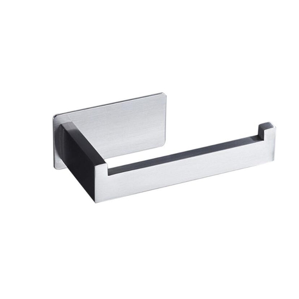 XIVADA WC rolhouder Luca - Zonder Boren - Rvs - Zelfklevend - Zilver
