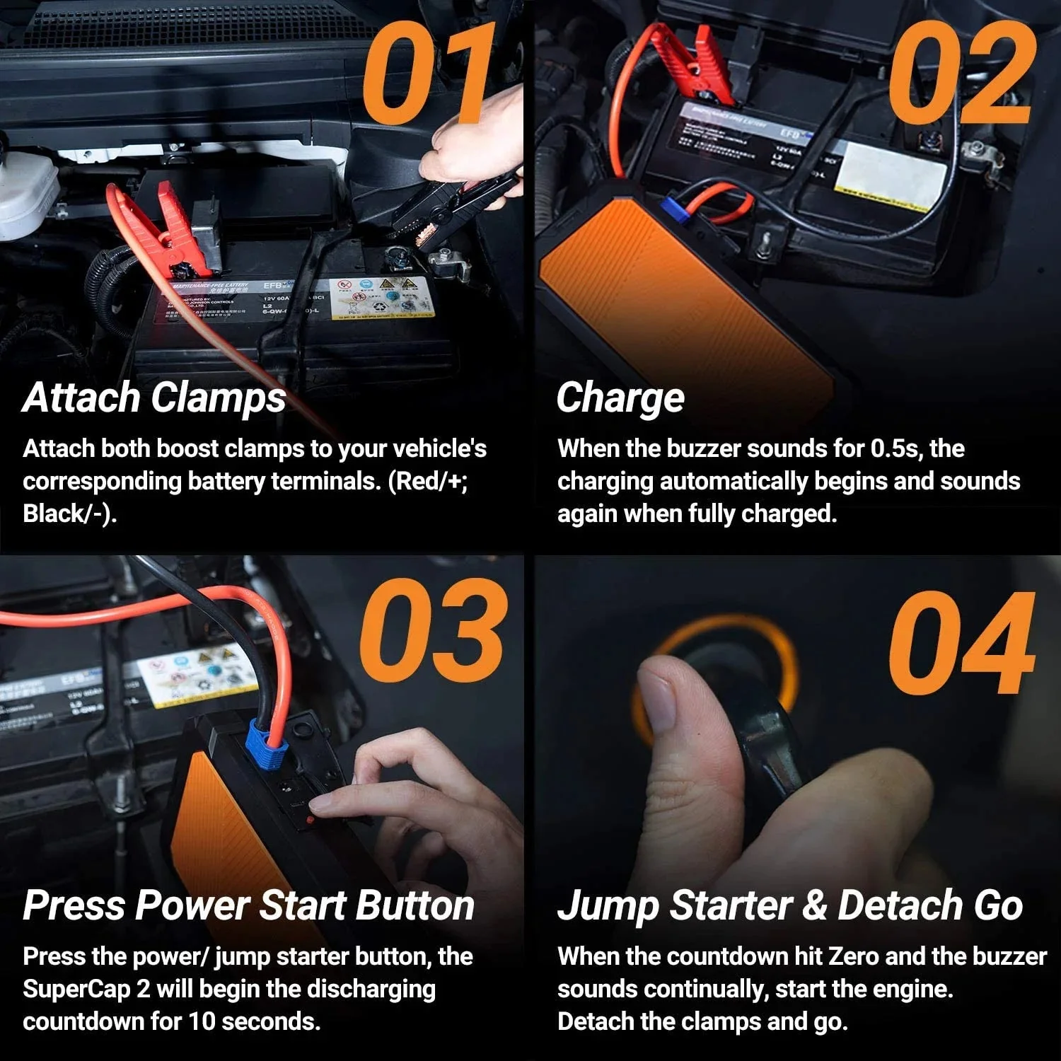 Autowit Battery-Less Portable Car Jump Starter With Carrying Case - SuperCap 2 - Image 8 Autowit Battery-Less Portable Car Jump Starter With Carrying Case - SuperCap 2 - Image 8