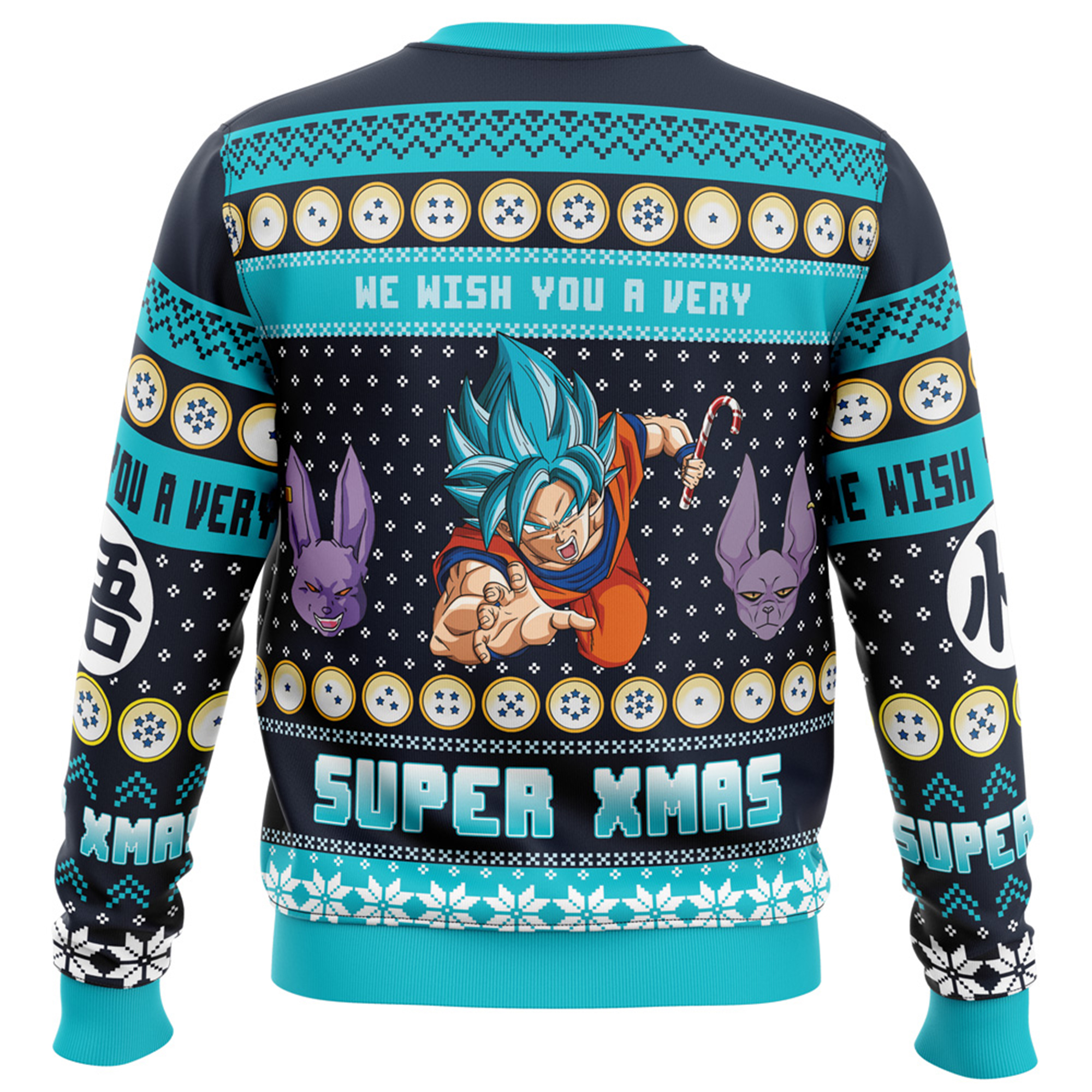 Unisex Anime Ugly Christmas Sweater TeeThreads Sustain the Scene with Custom Apparel