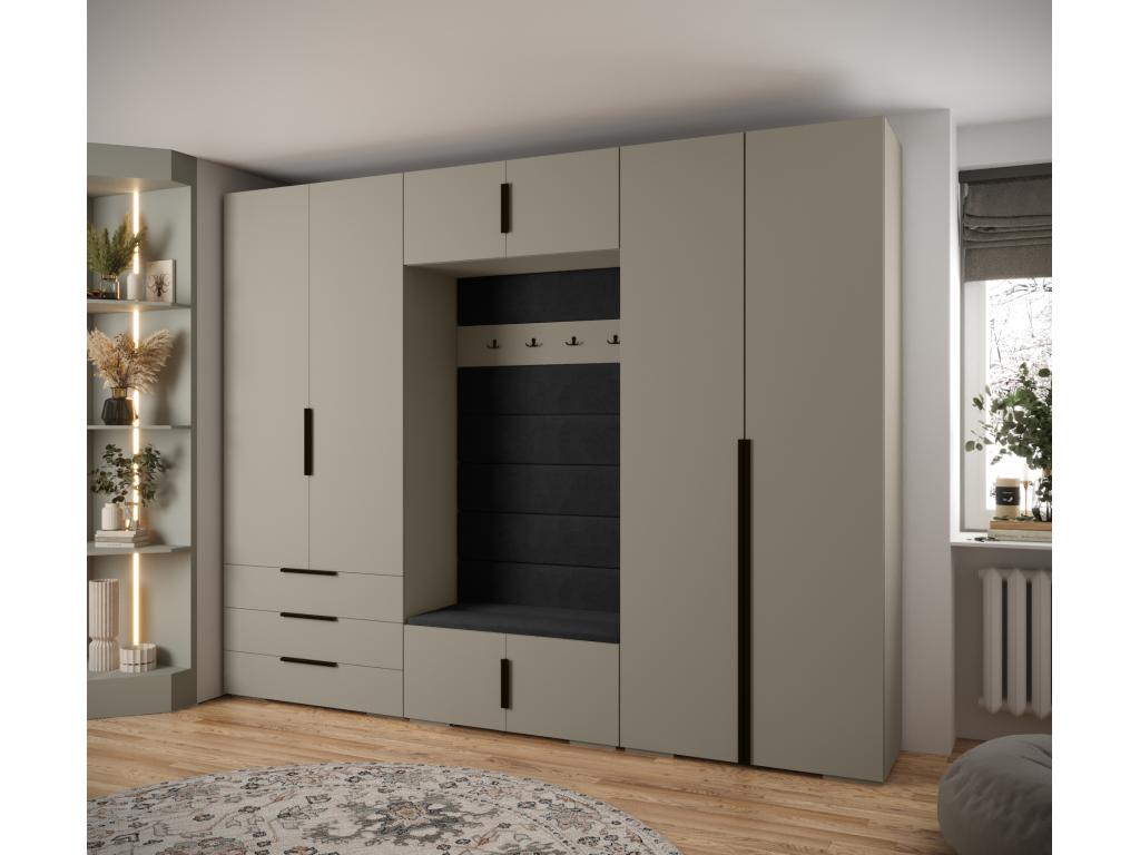 Inova 1 armario con puertas batientes 236,7/300/47