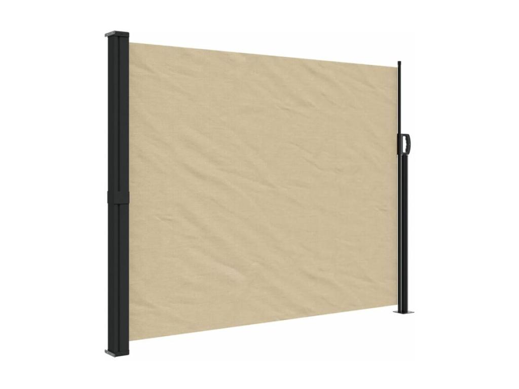 Laocacasas Toldo lateral retráctil beige 160x300 cm