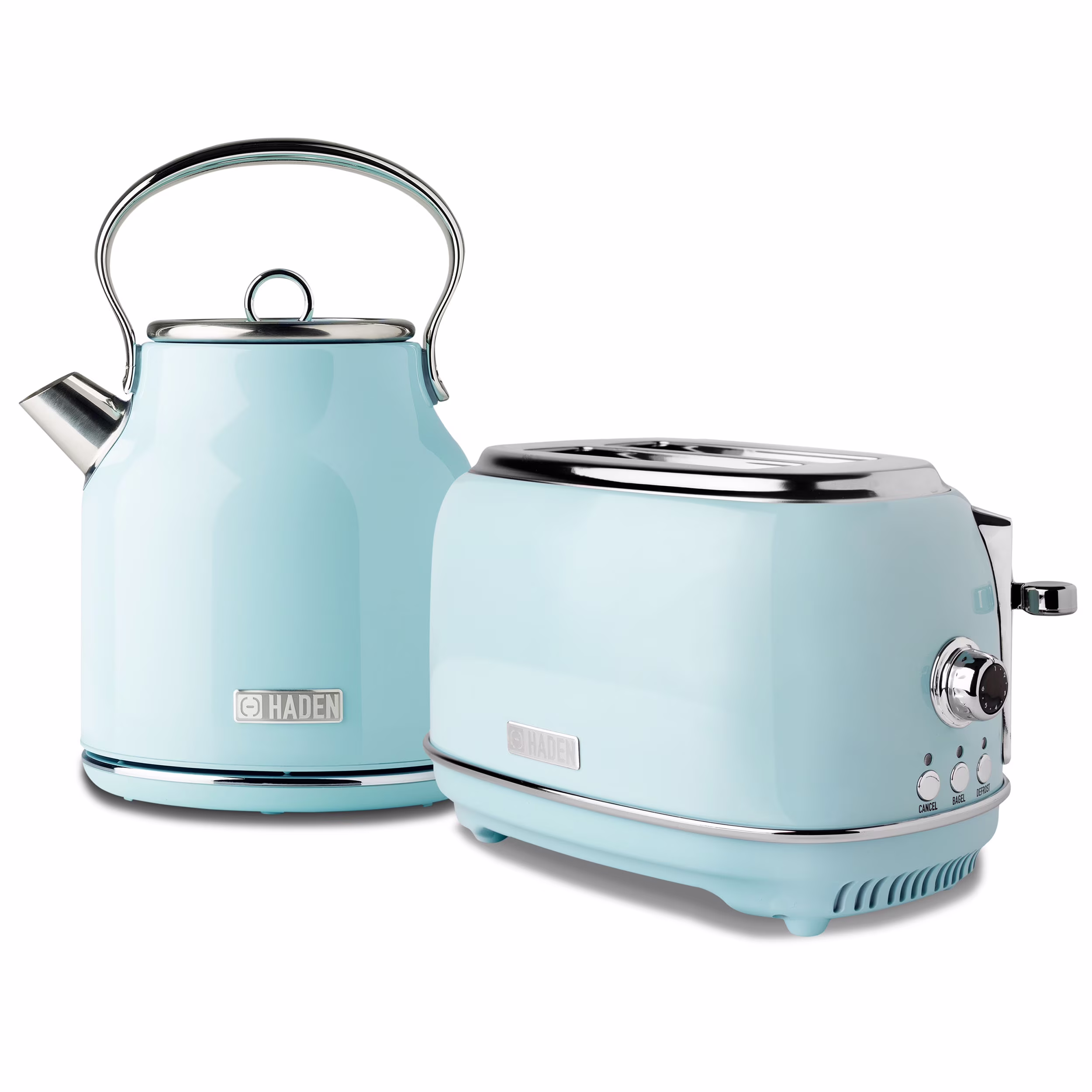 Haden Heritage 1.7 Liter Electric Kettle with 2 Slice Bread Toaster, White - Image 7