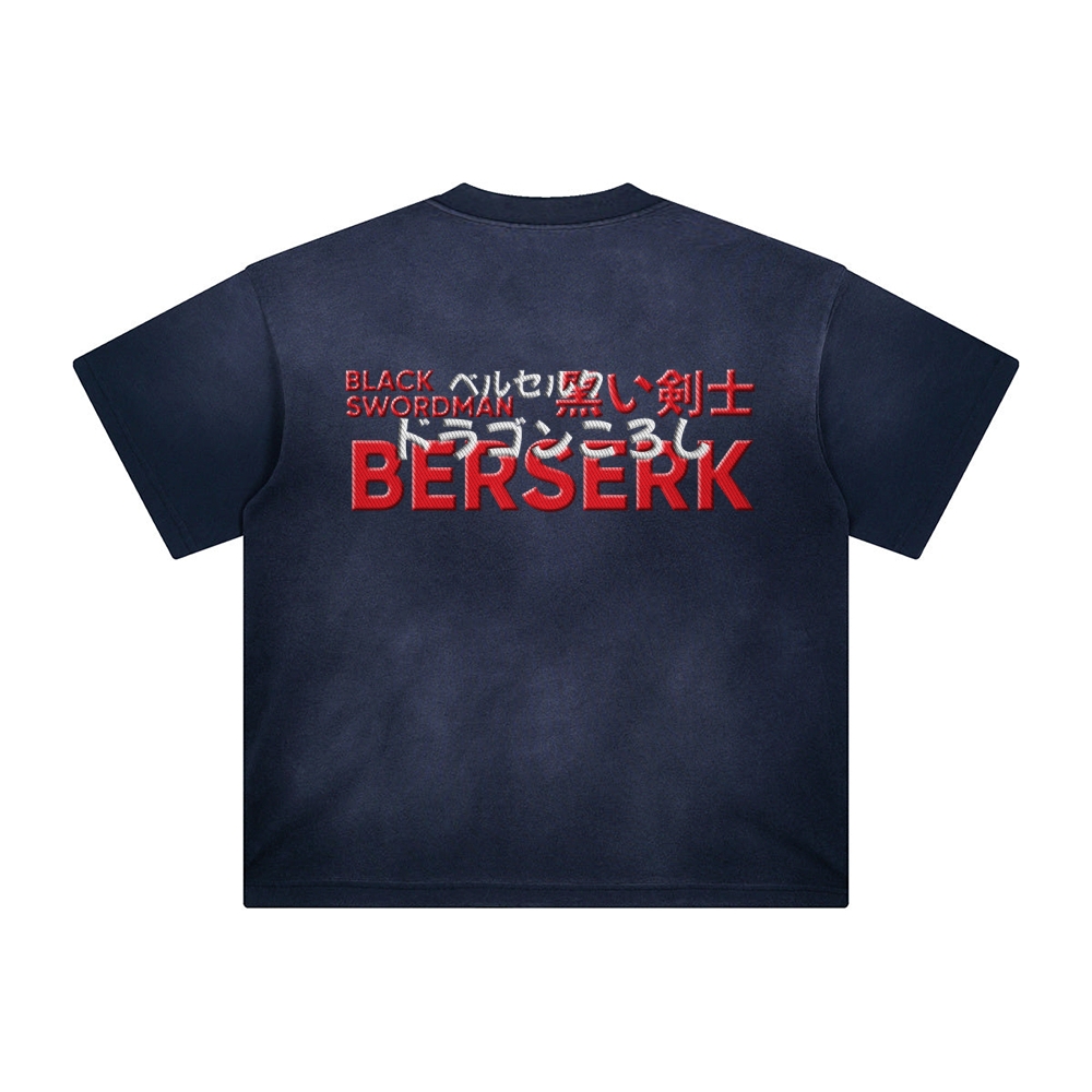 Unisex Anime Inspired Vintage T-Shirt TeeThreads Sustain the Scene with Custom Apparel