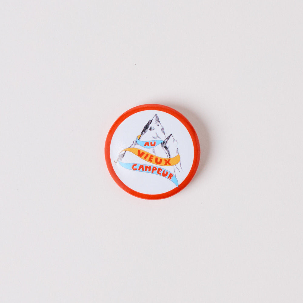 Badge Montagne Ruban - Au Vieux Campeur