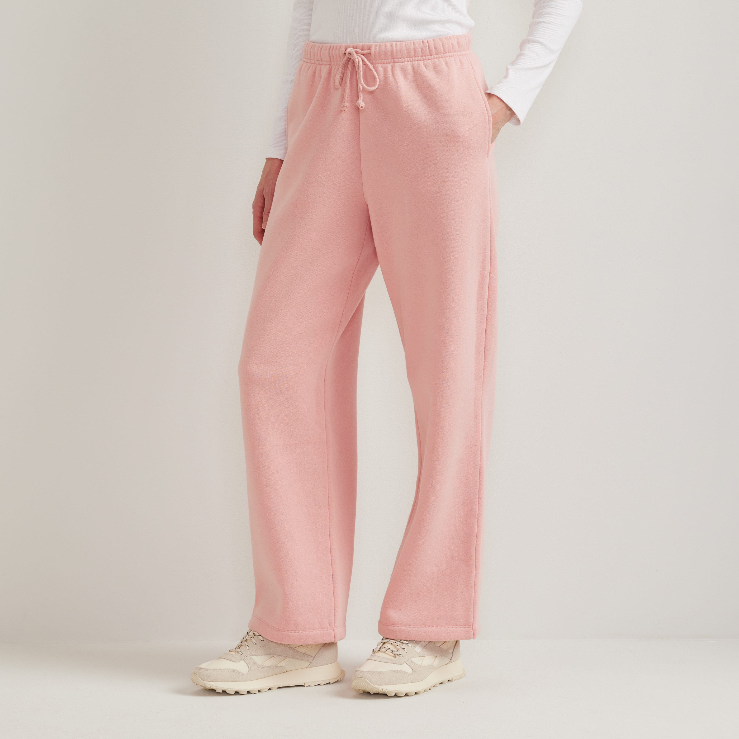Women's Vintage Soft Relaxed Fit Wide Leg Sweatpants - Eddie Bauer Outlet