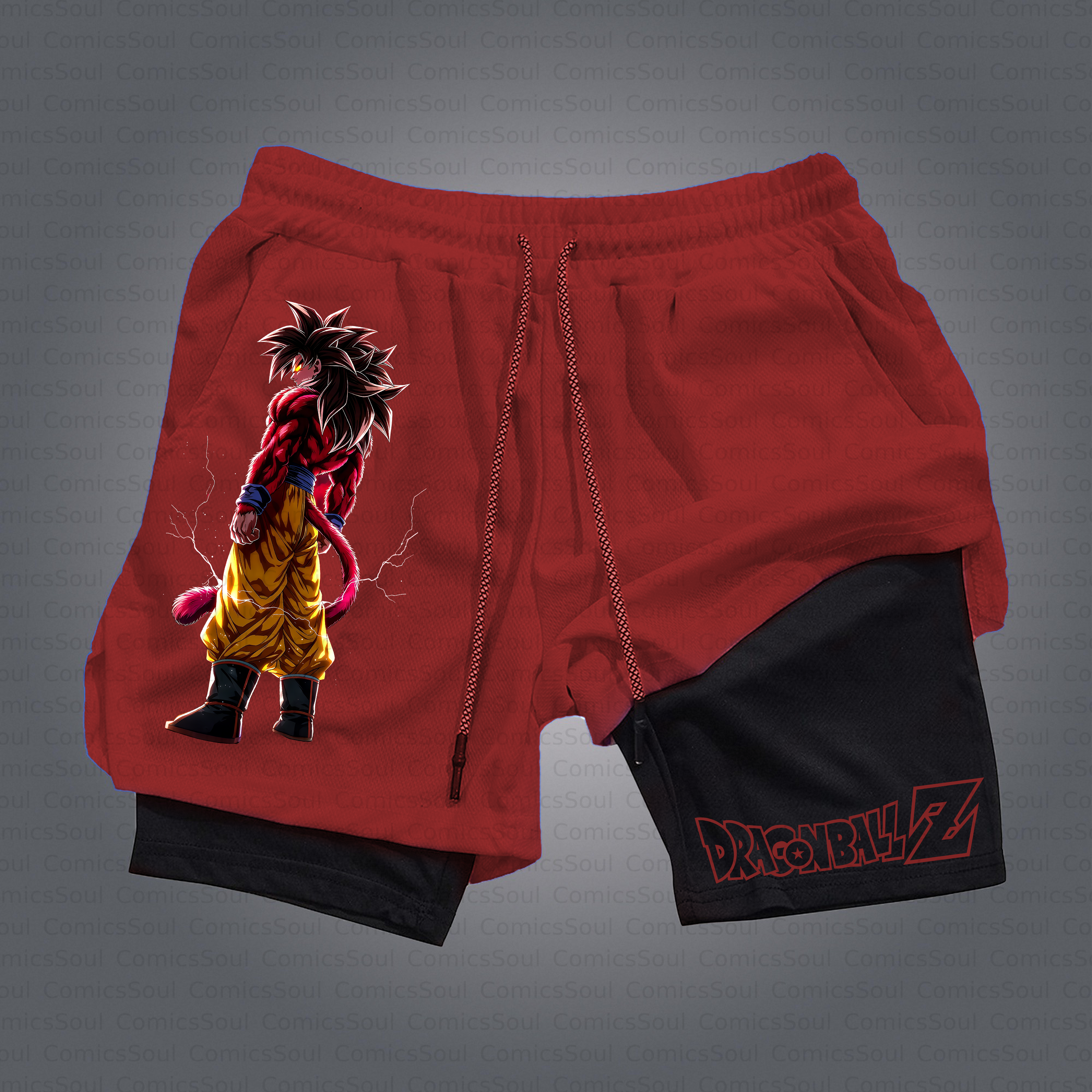 Unisex Casual Anime Style Shorts