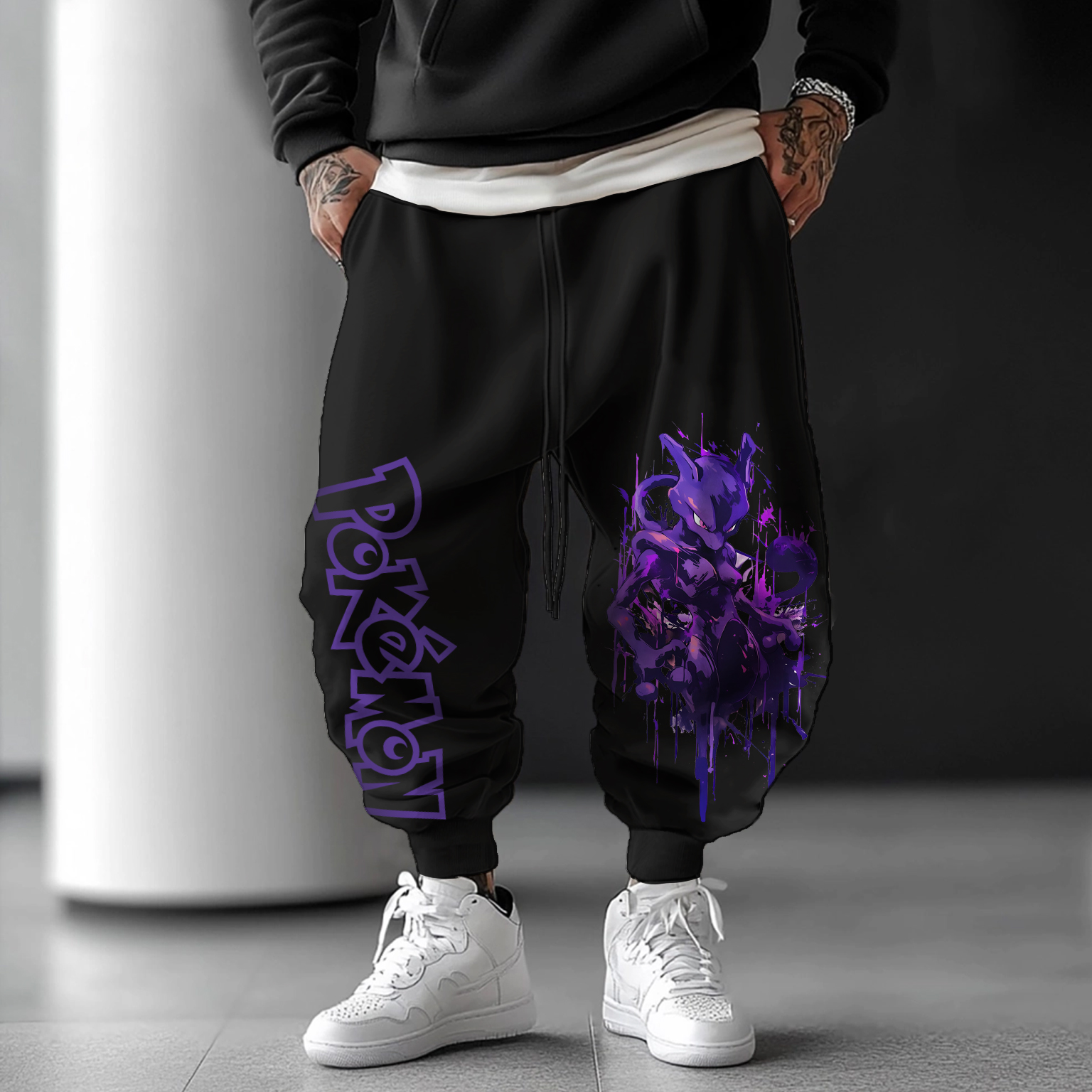 Unisex  “Comicssoul” Casual Anime Streetwear Pants