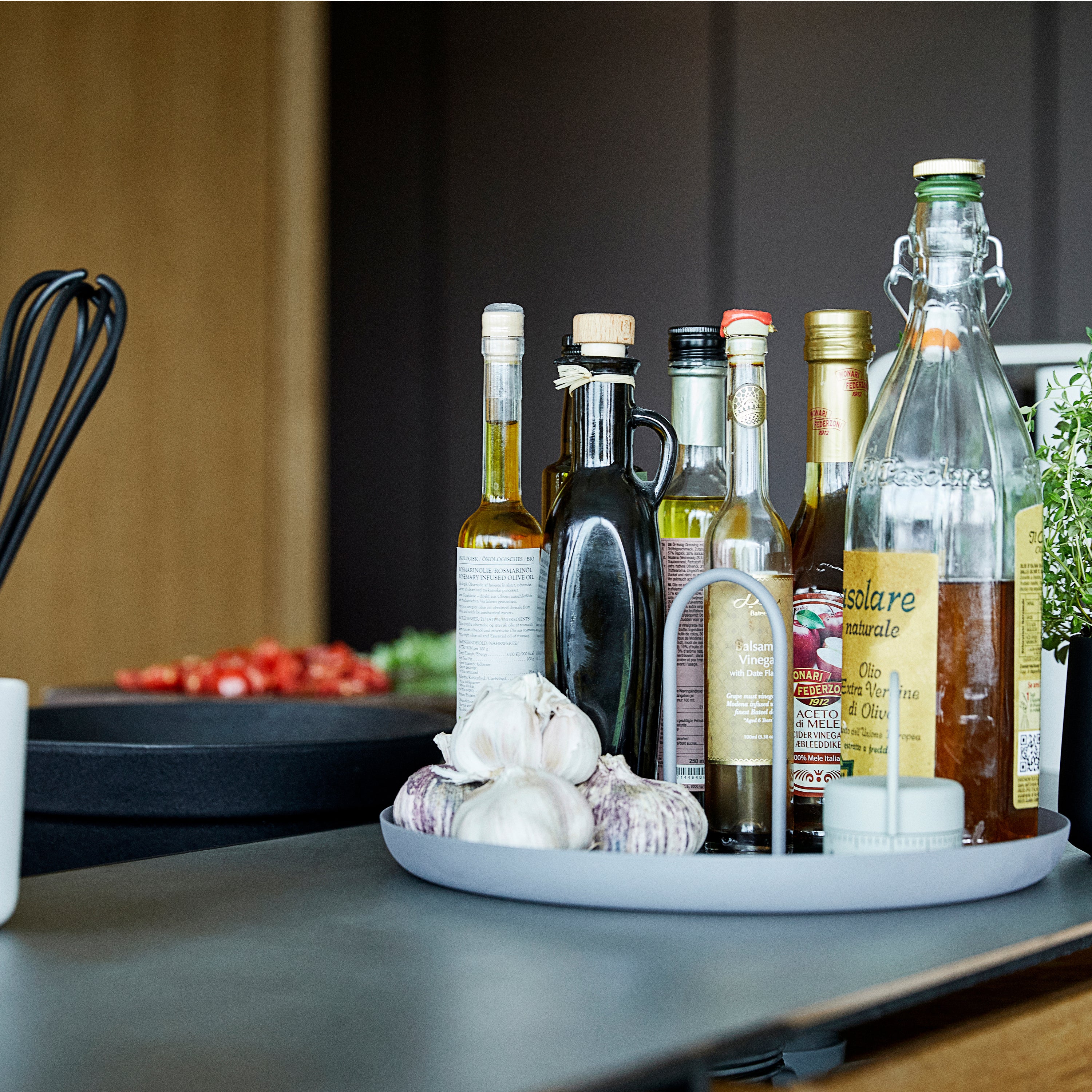 Zone Denmark Singles Dienblad Ø 30 cm - Warm Grijs