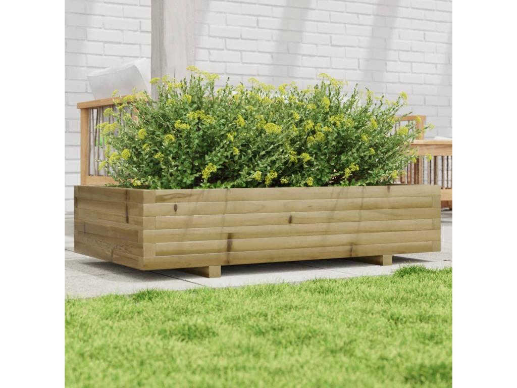 Decoratodo  madera de pino impregnada 110x60x26,5 cm