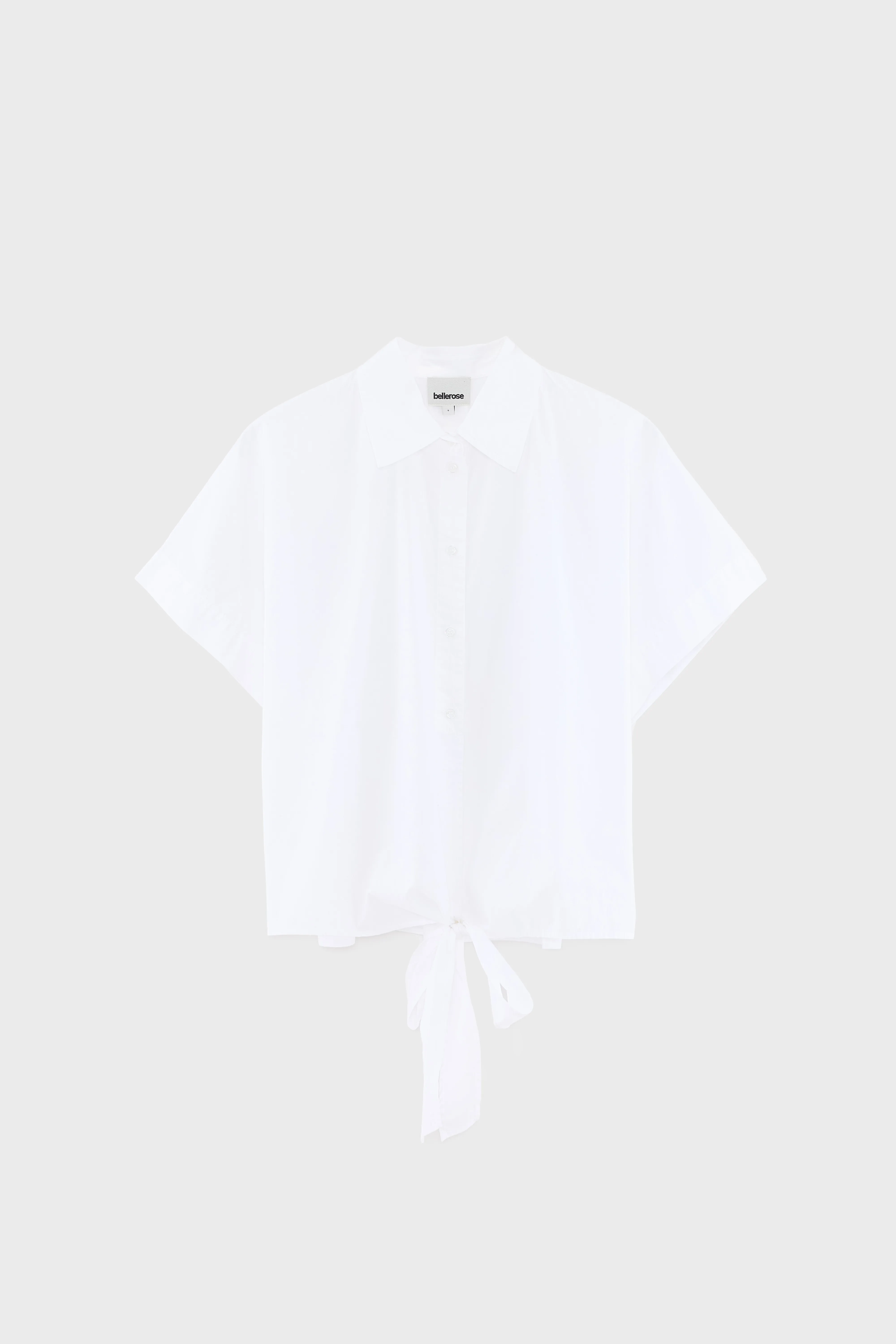 Bellerose Coral tie-up blouse (261 / W / WHITE)