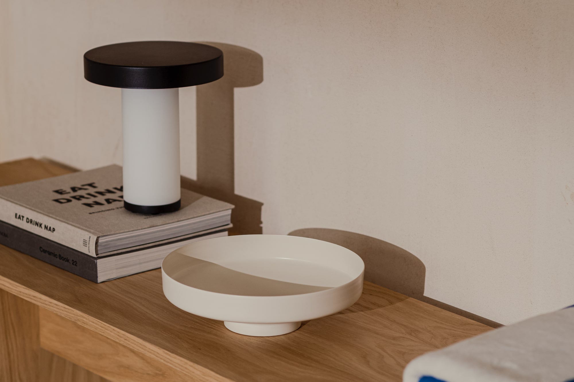 noo.ma VILU Stalen kom - Piazza Beige