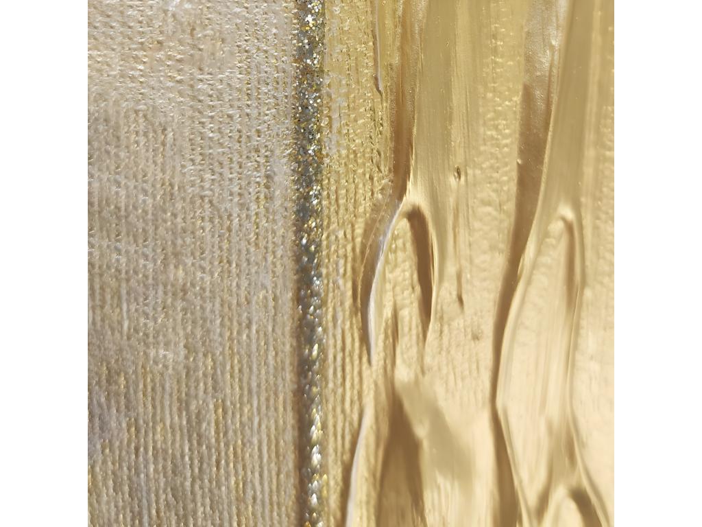 Reloj artesanal de pared Lux Oro - Plata - Rosa
