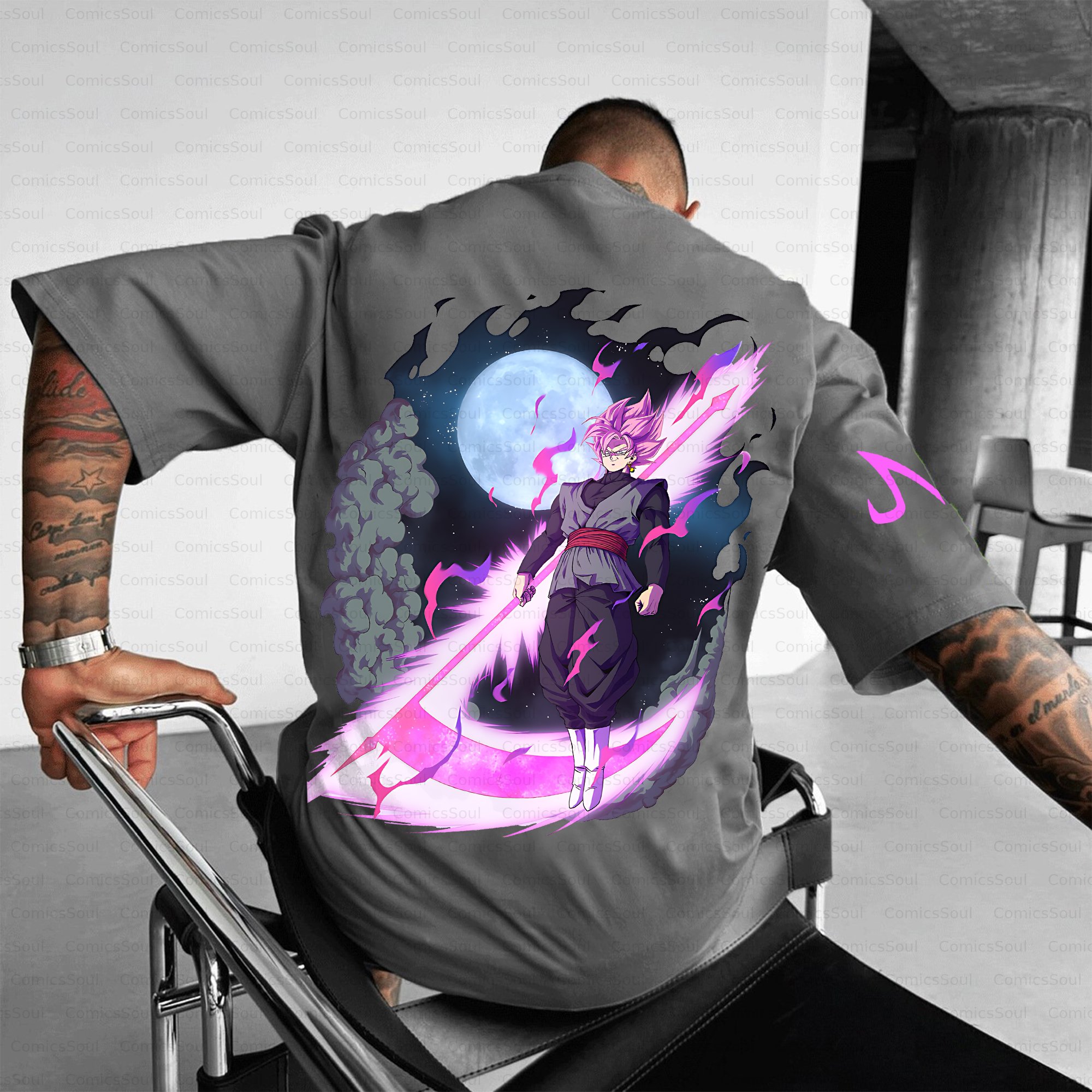Unisex Anime Inspired Vintage T-Shirt