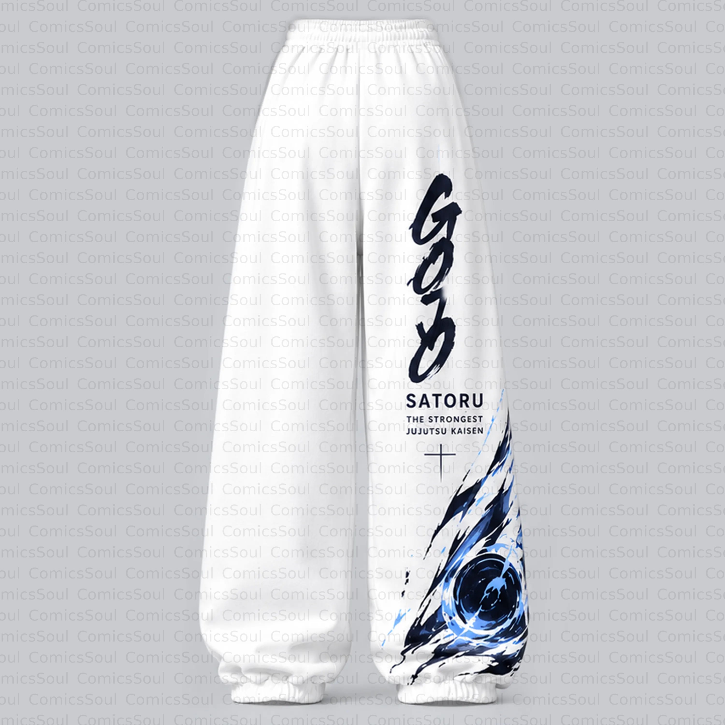 Jujutsu Kaisen Cropped Long Sleeve Hoodie & High Waist Jogger Pants Two Piece TeeThreads Sustain the Scene with Custom Apparel