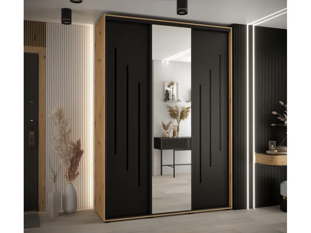 ARMARIO CON PUERTAS BATIENTES 235.2/180/45 3 puertas RTNC55109
