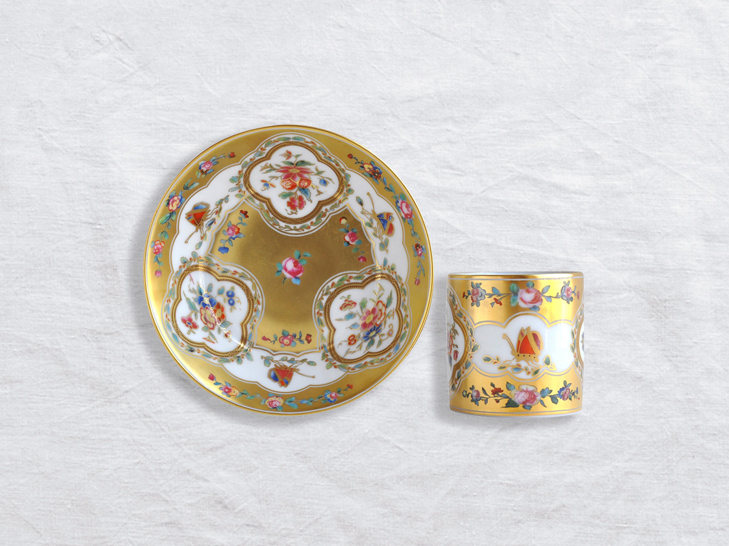 Tasse et soucoupe litron