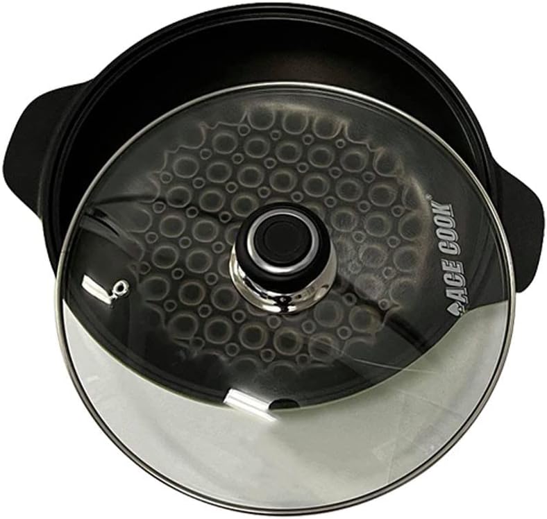 3D Green Bubble Diamond Coating Nonstick Wok 11
