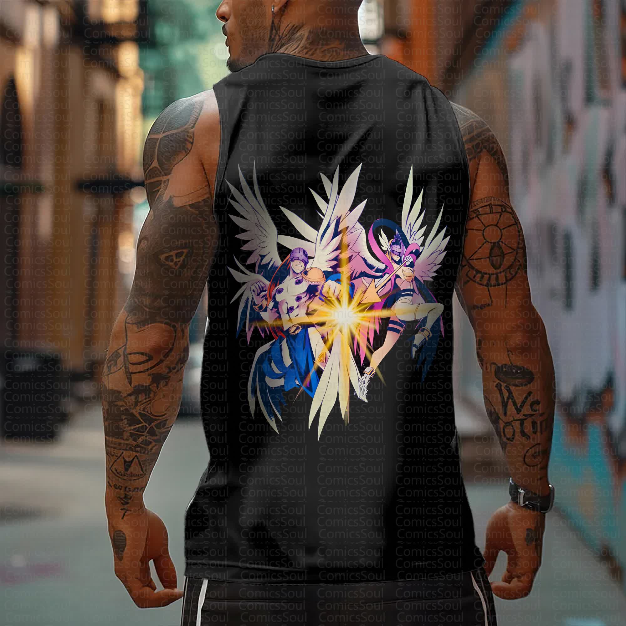 Unisex  “Comicssoul” Casual Anime  Tank Top