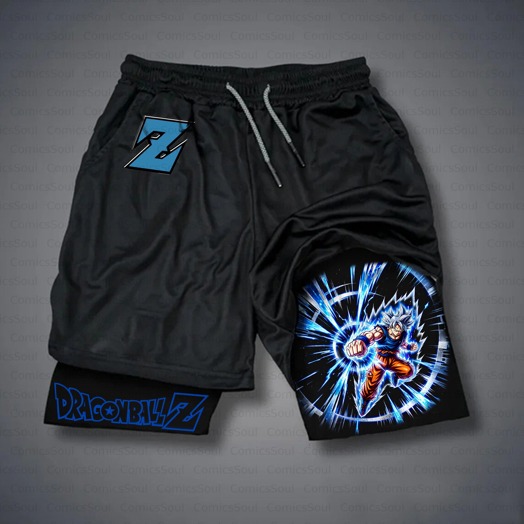 Unisex Casual Anime Style Shorts