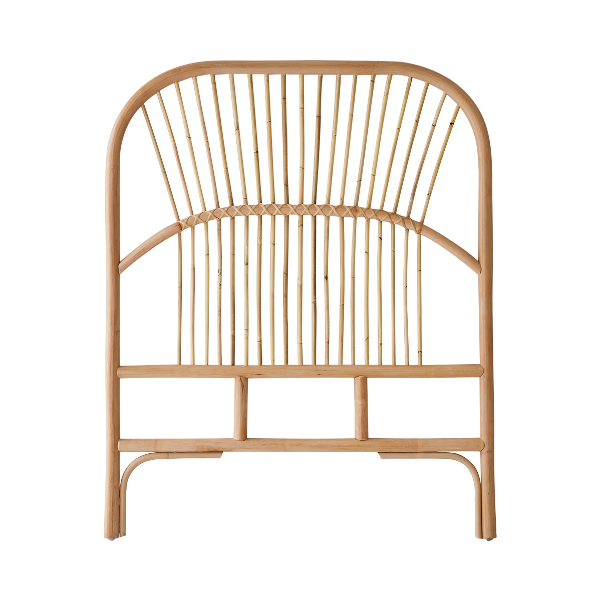 Tikamoon - Colette - Rotan hoofdbord 90 cm