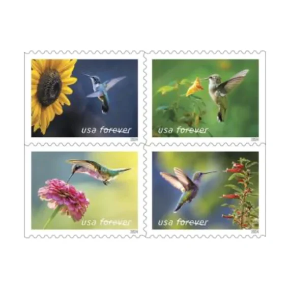 2024 Garden Delights Forever Postage Stamps Booklet First-Class Postage(25 Booklets of (500 Pcs))
