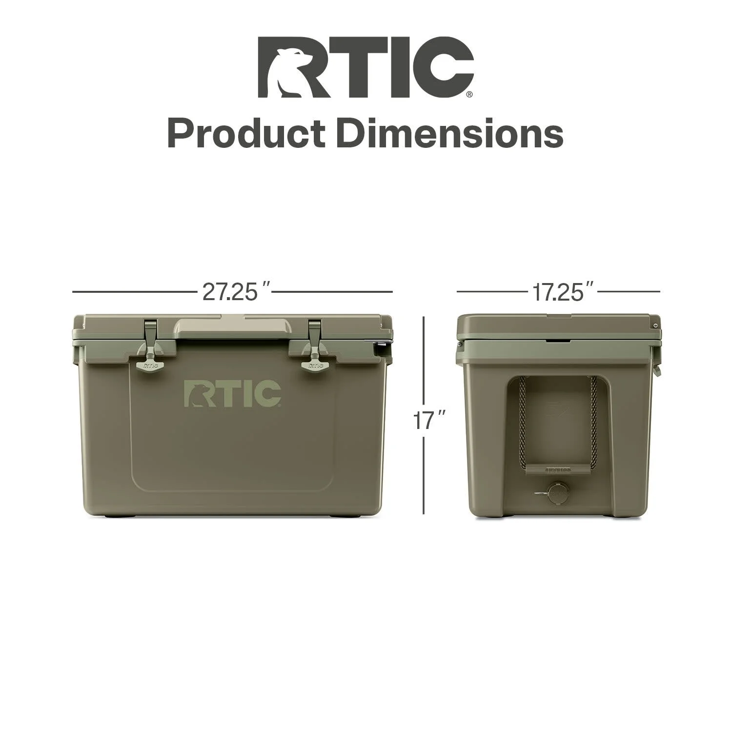 RTIC 52 QT Ultra-Light Hard-Sided Ice Chest Cooler, Fits 76 Cans, Trailblazer - Image 27