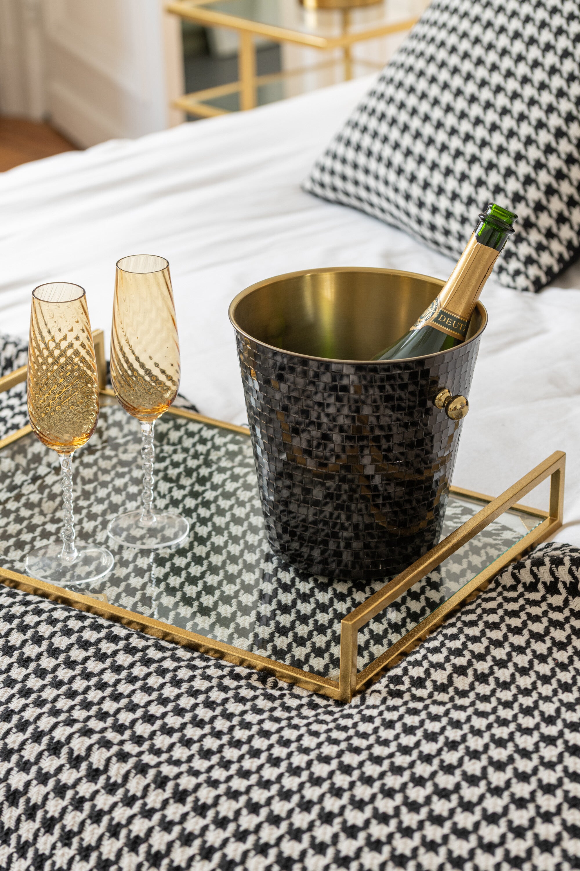 J-Line ijsemmer - roestvrij - zwart