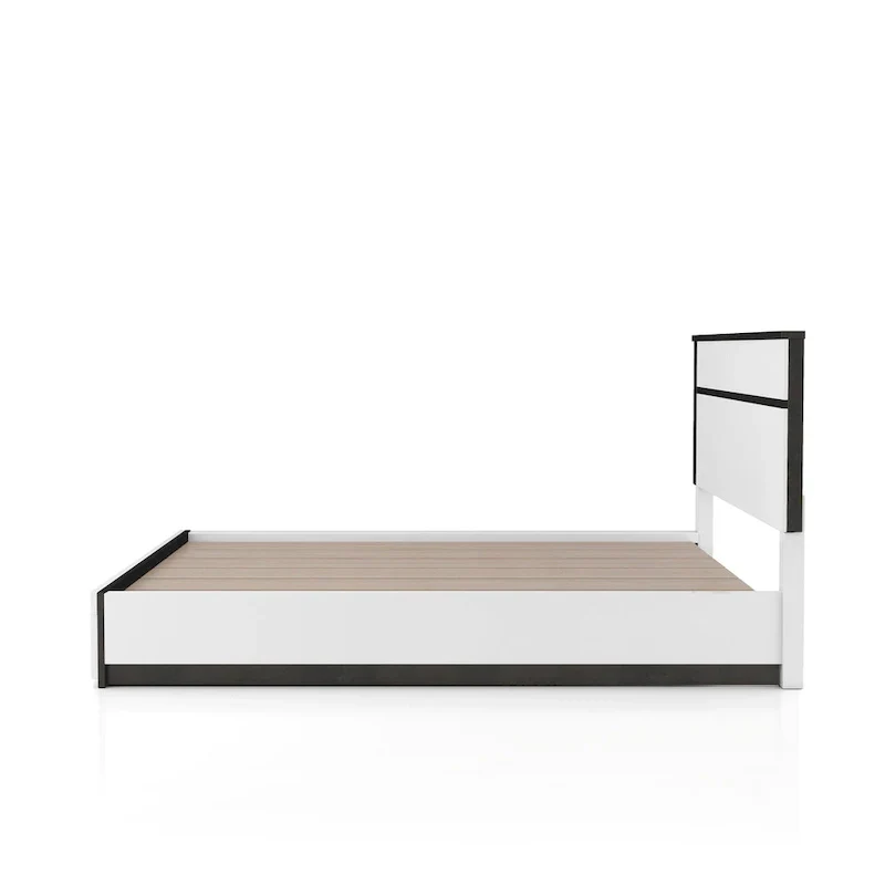 Conjira Modern 4-Piece White Wood Bedroom Storage Set by Furniture of America