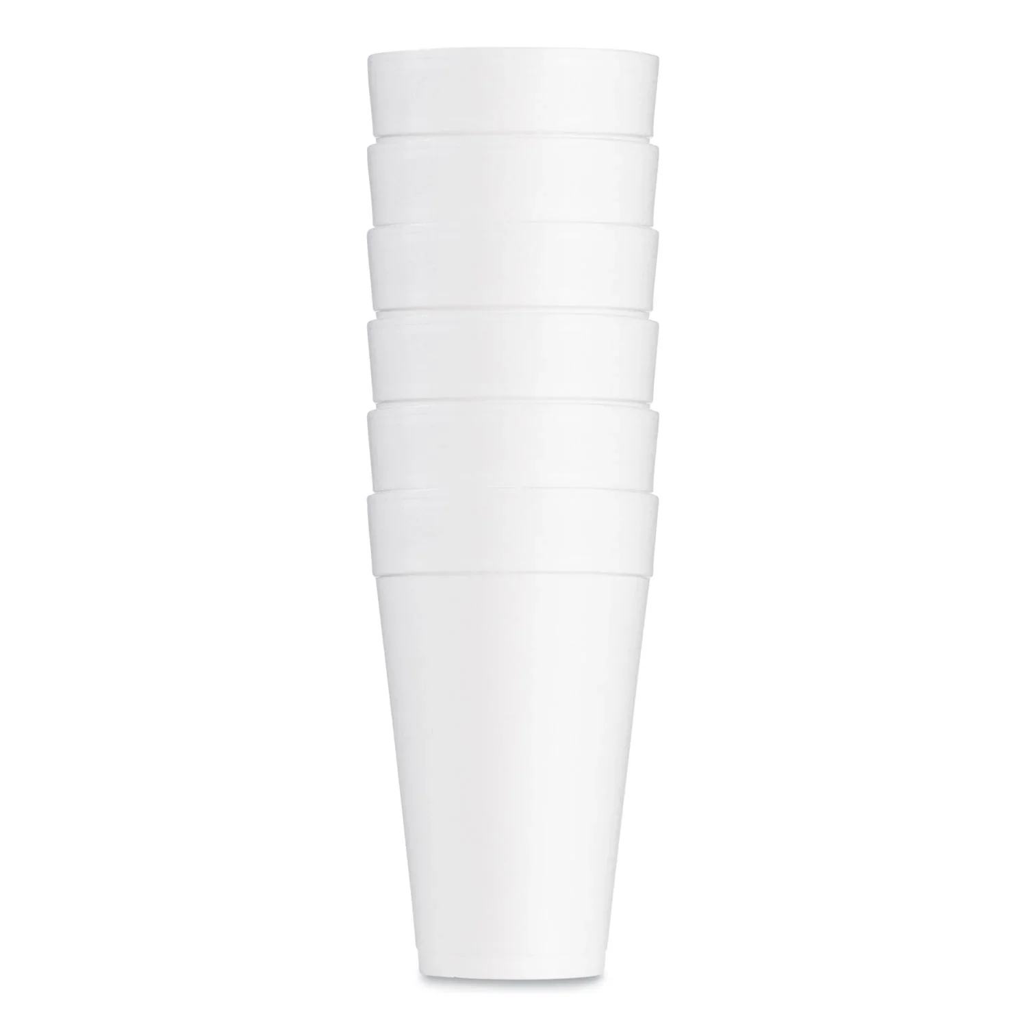 Dart Foam Drink Cups, 32oz, White, 25/Bag, 20 Bags/Carton -DCC32TJ32