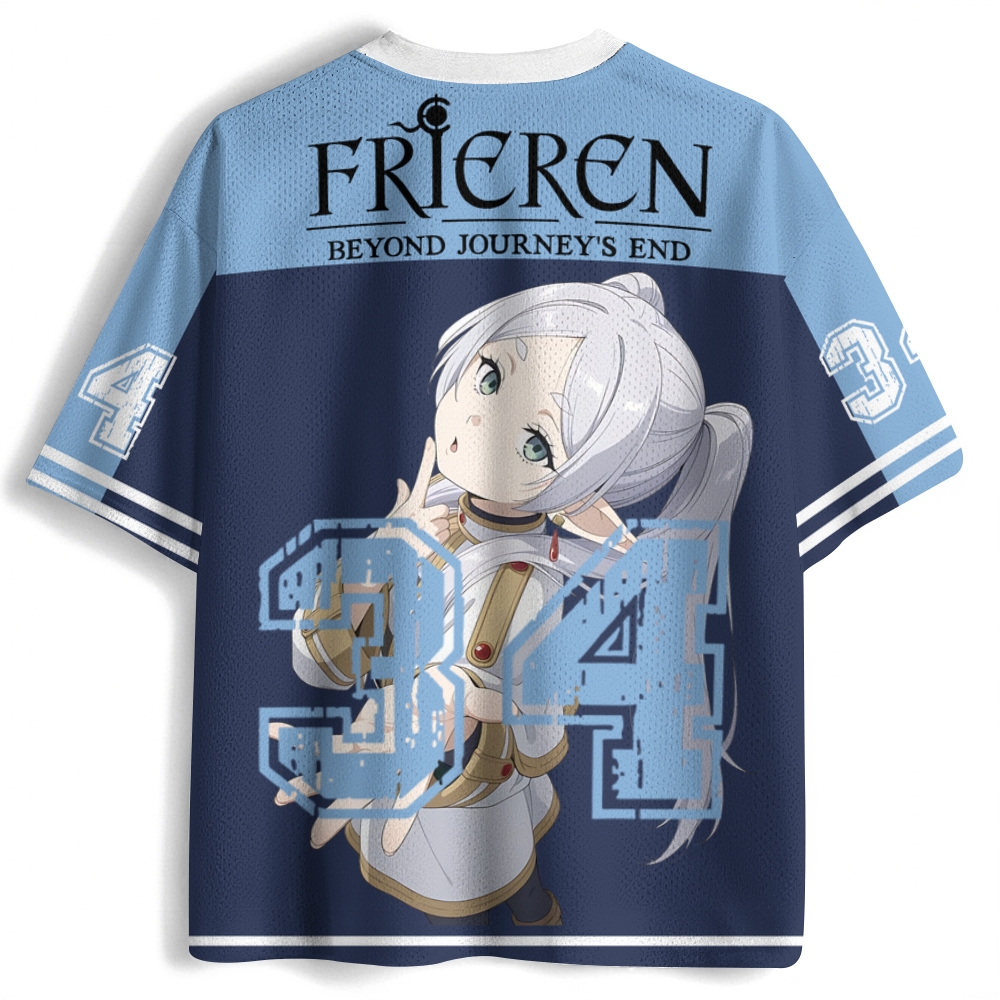 Frieren Anime Football Jersey