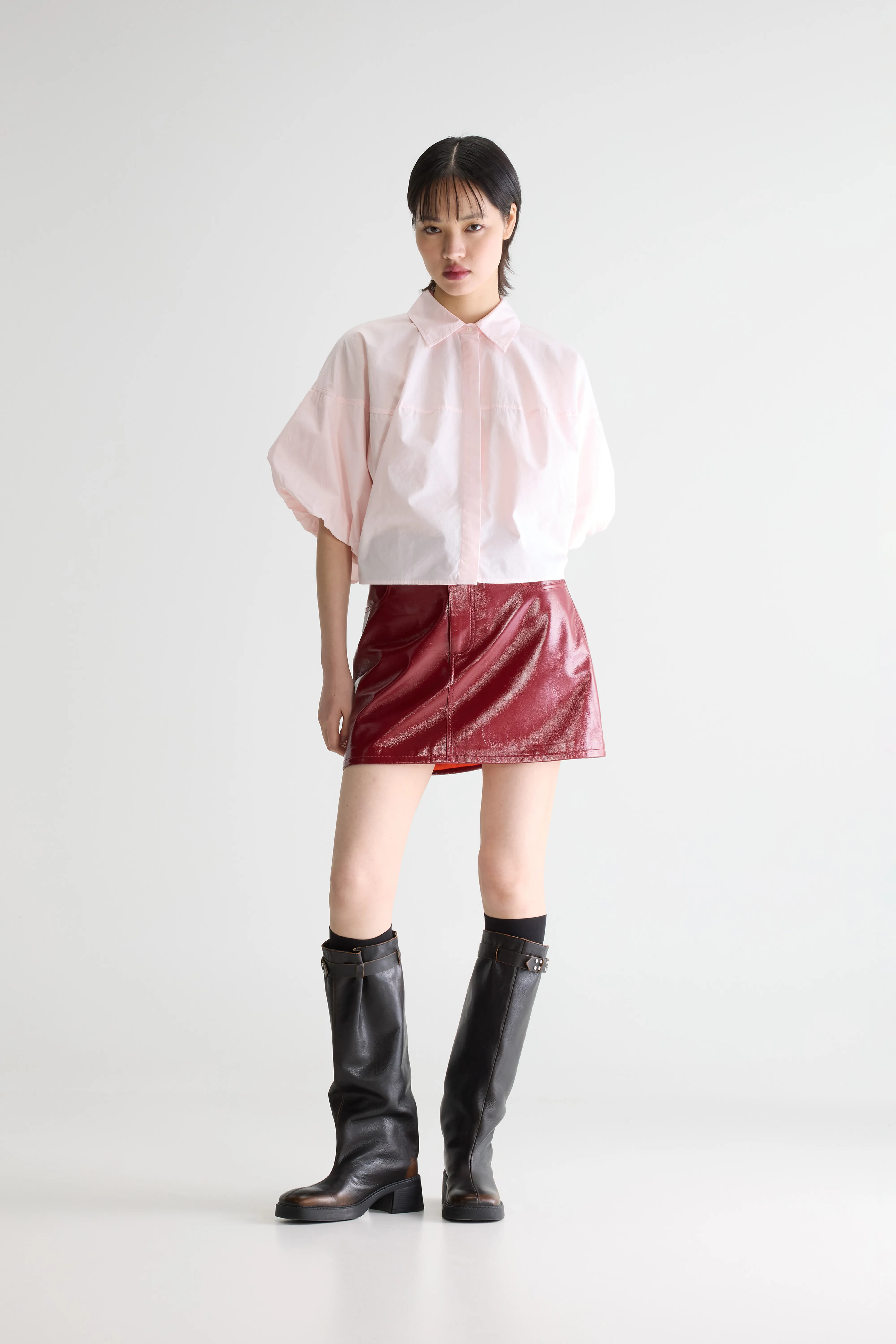 Bellerose Cassy balloon shirt (261 / W / DUSK)
