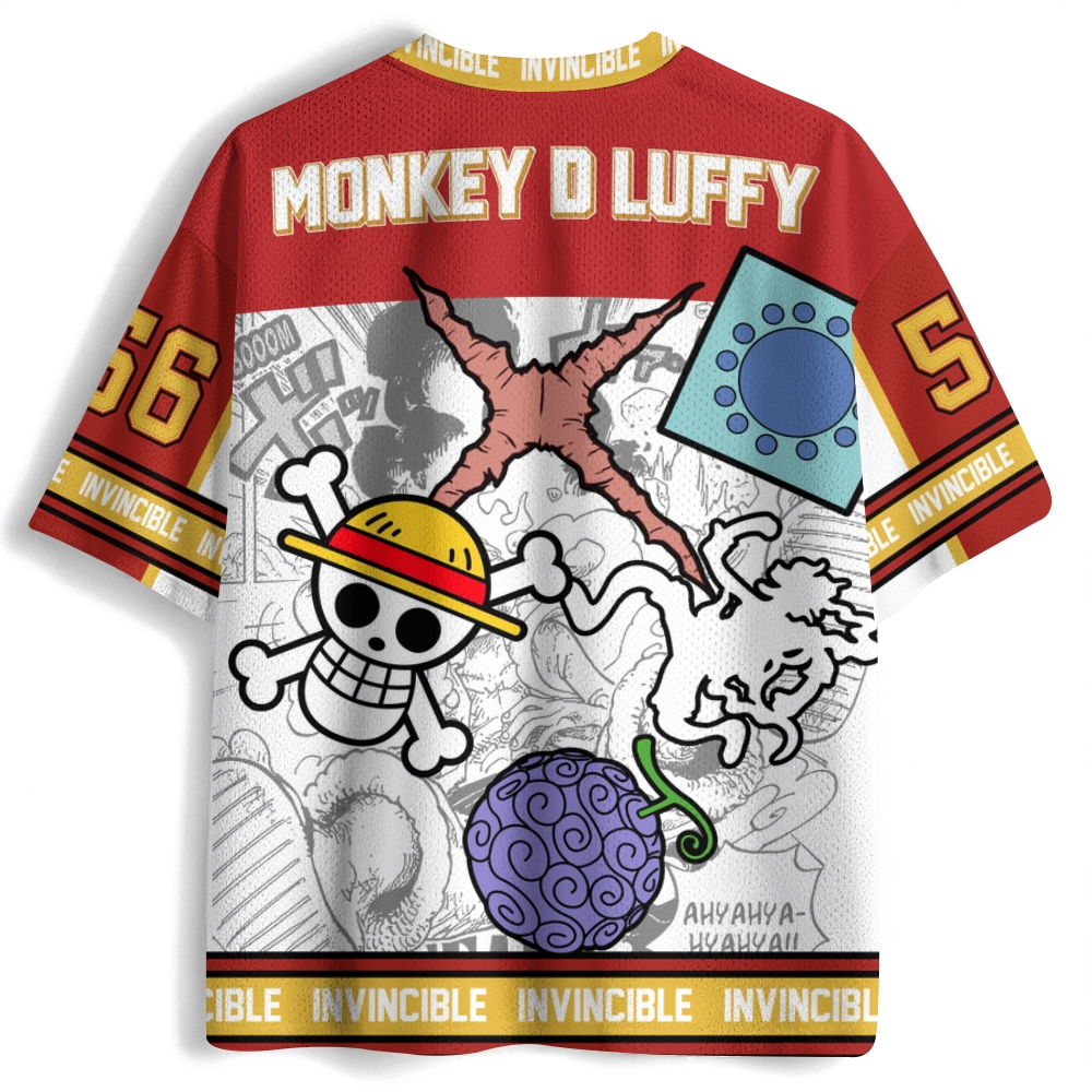 One Piece Anime Football Jersey