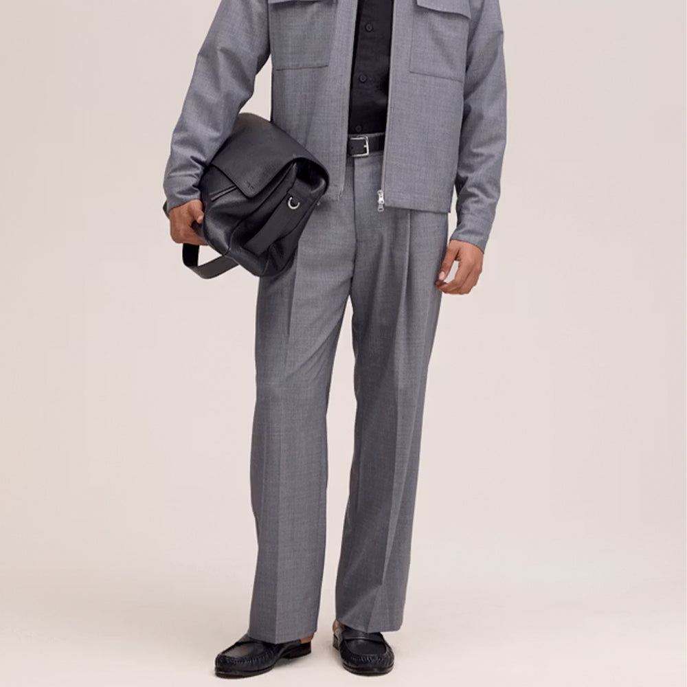 NN07 - Pantalon Kay 10037 - Gris Clair Mélangé
