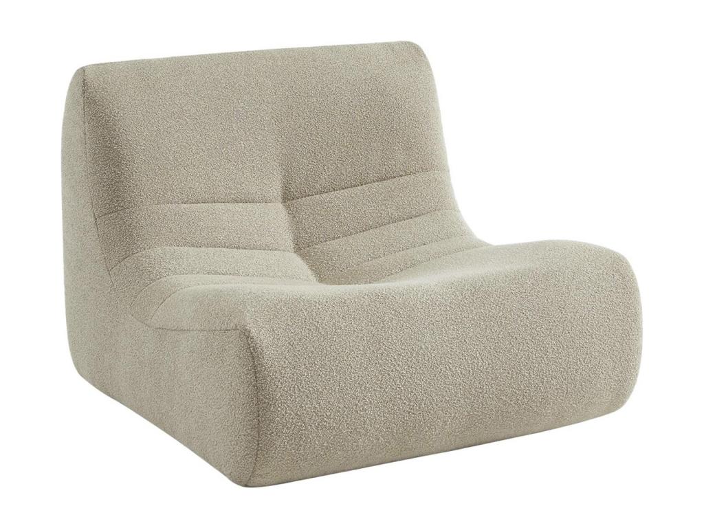 Sillón borreguito de 1 Luzssnh beige