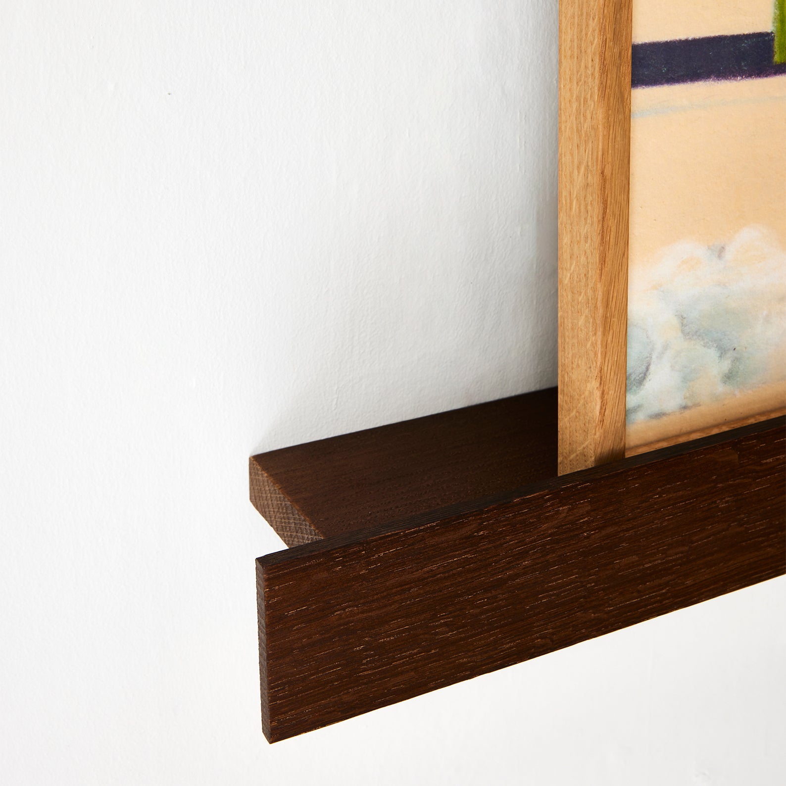 Paper Collective Gallery Wandplank B 60 cm - Dark Oak