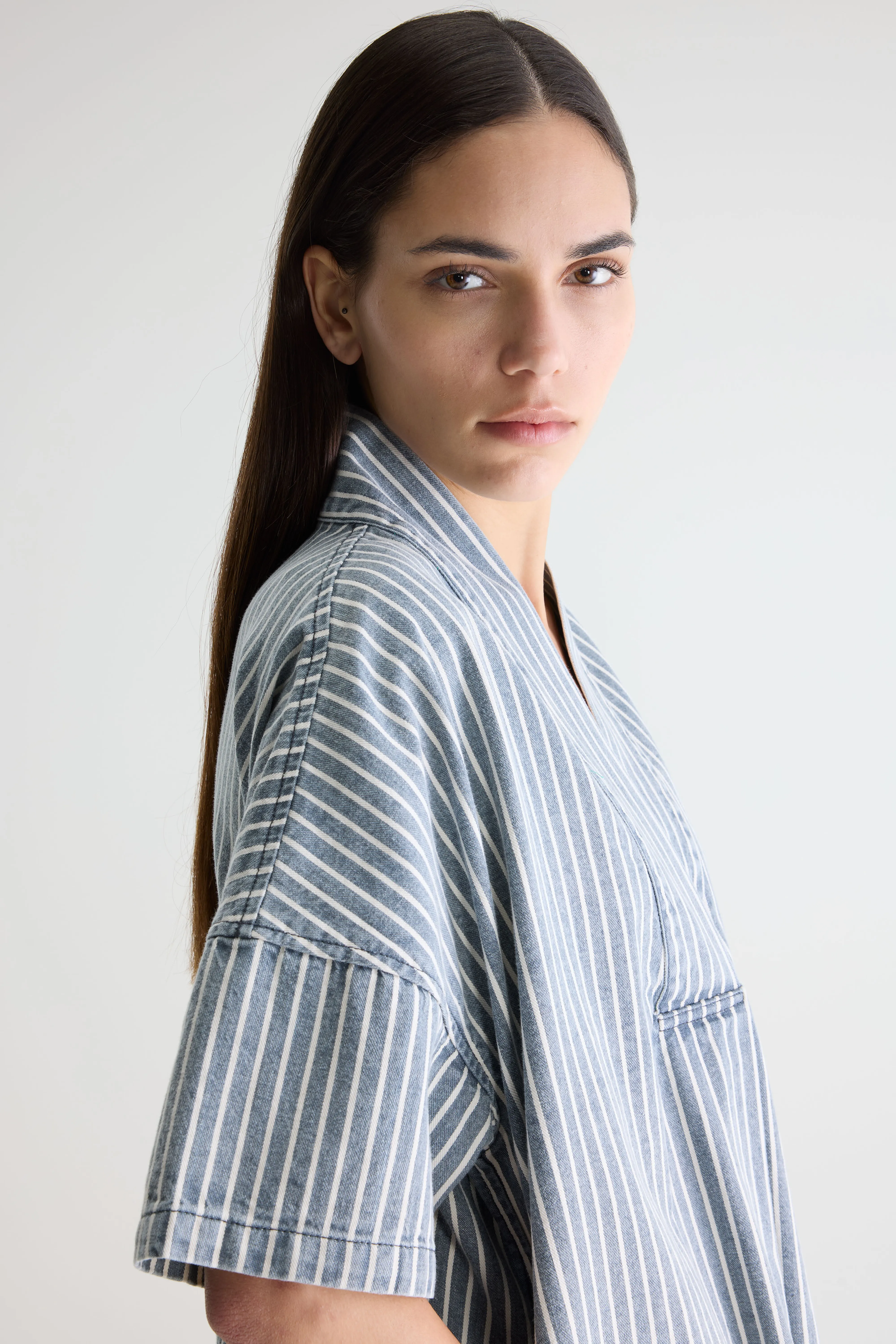 Bellerose Pax denim dress (261 / W / STRIPE A)