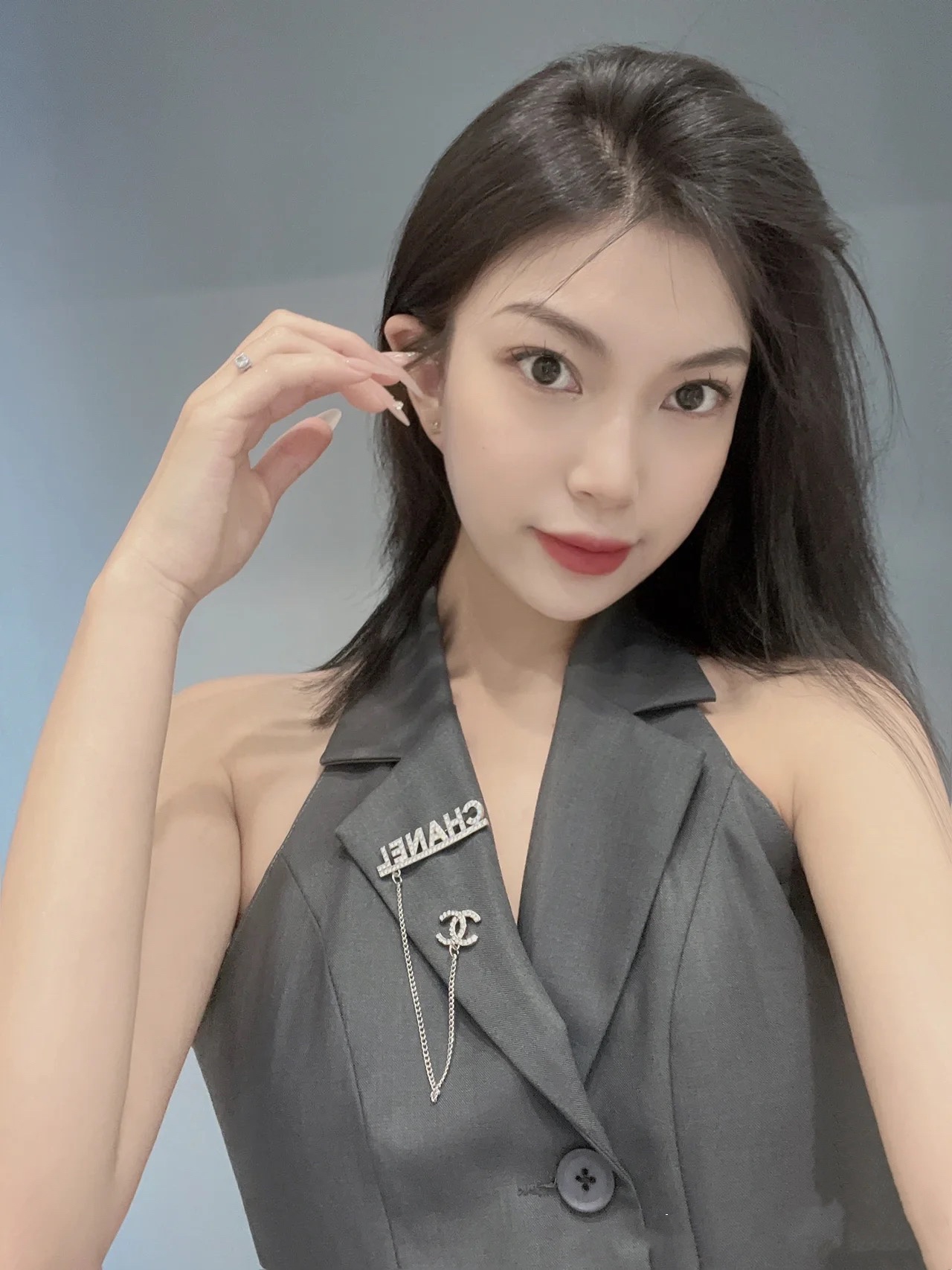 Chanel Monogram Tassel Chain Brooch - Original Replica Club