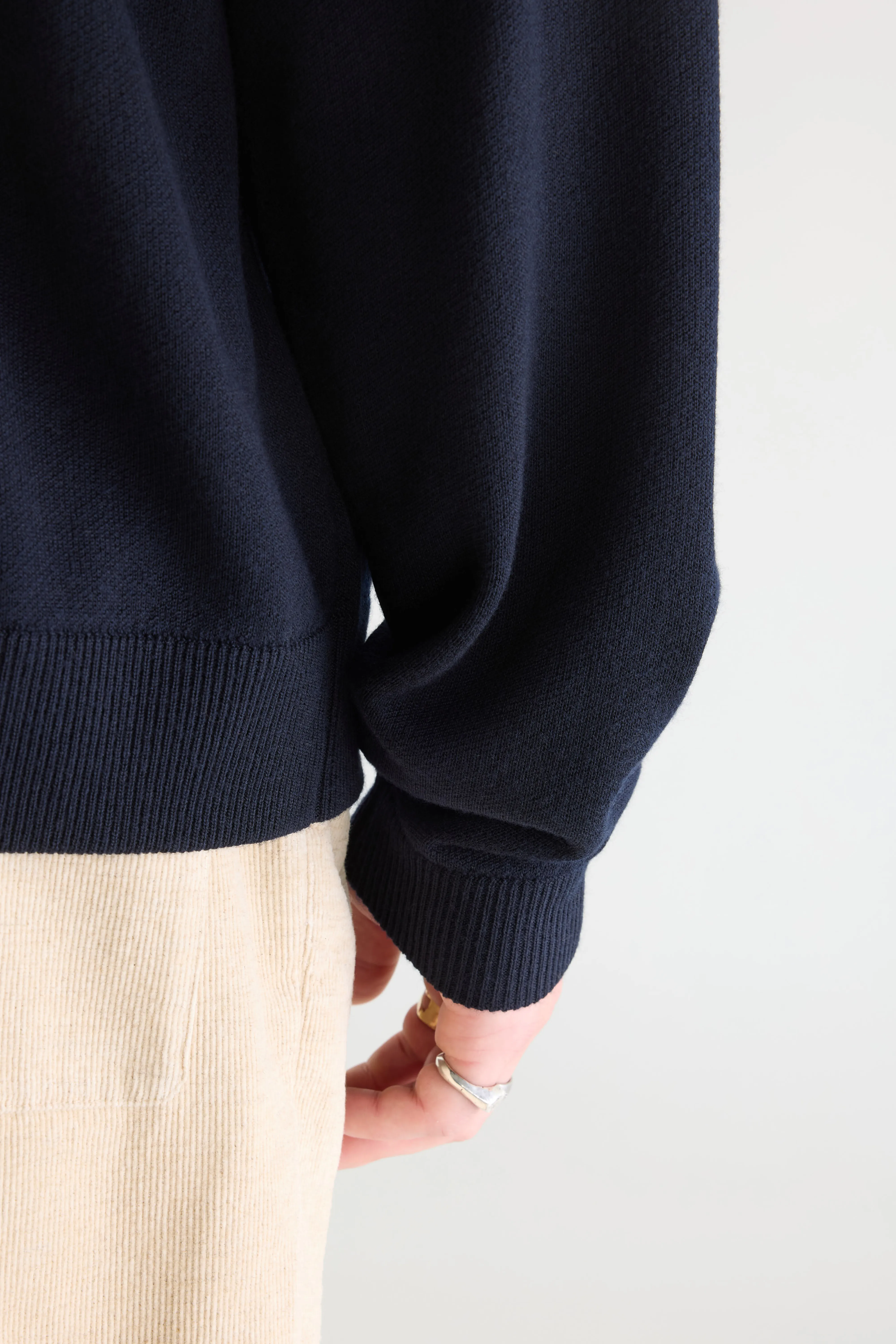 Bellerose Siap zip-up cardigan (262 / M / NAVY)