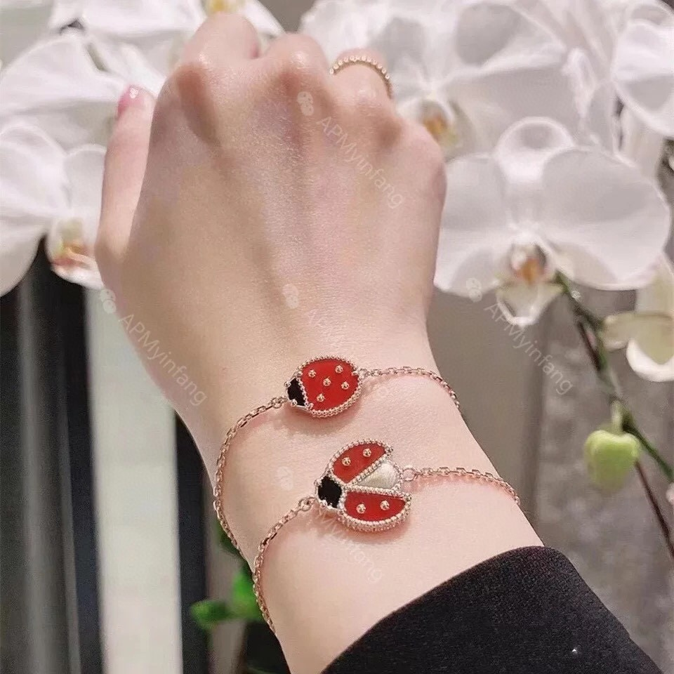 VCA Fauna Ladybug Lucky Spring Bracelet - Original Replica Club