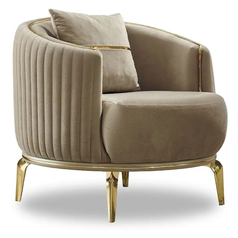 Arianna 4-Piece Living Room Set: Two Sofas and Two Chairs
