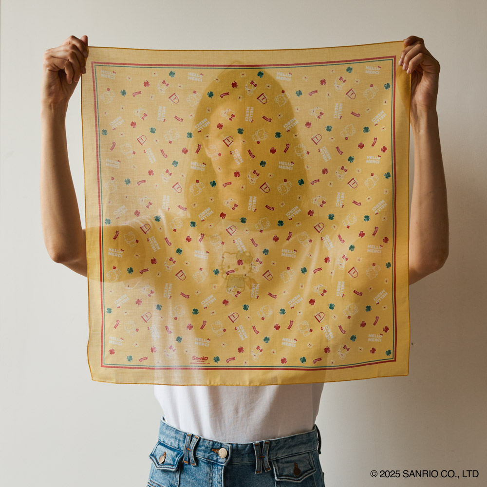 Hello Kitty x Merci  - Bandana - Jaune