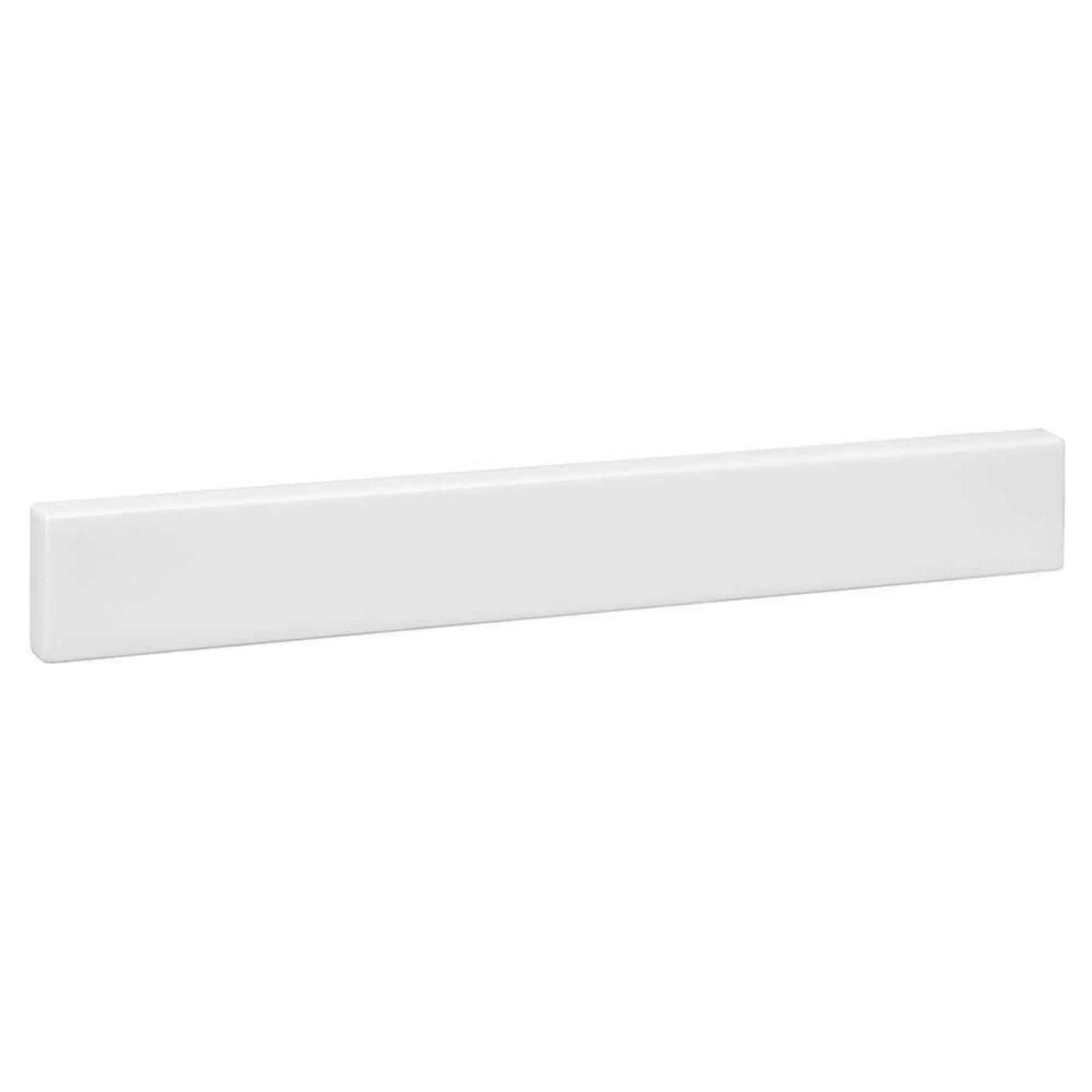 18-1/2 in. Cultured Marble Backsplash in White(18-1/2 in)
