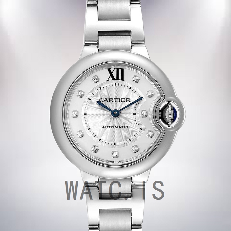 Cartier Ballon Bleu 36mm/24mm WE902074 Ladies Bracelet Silver-tone