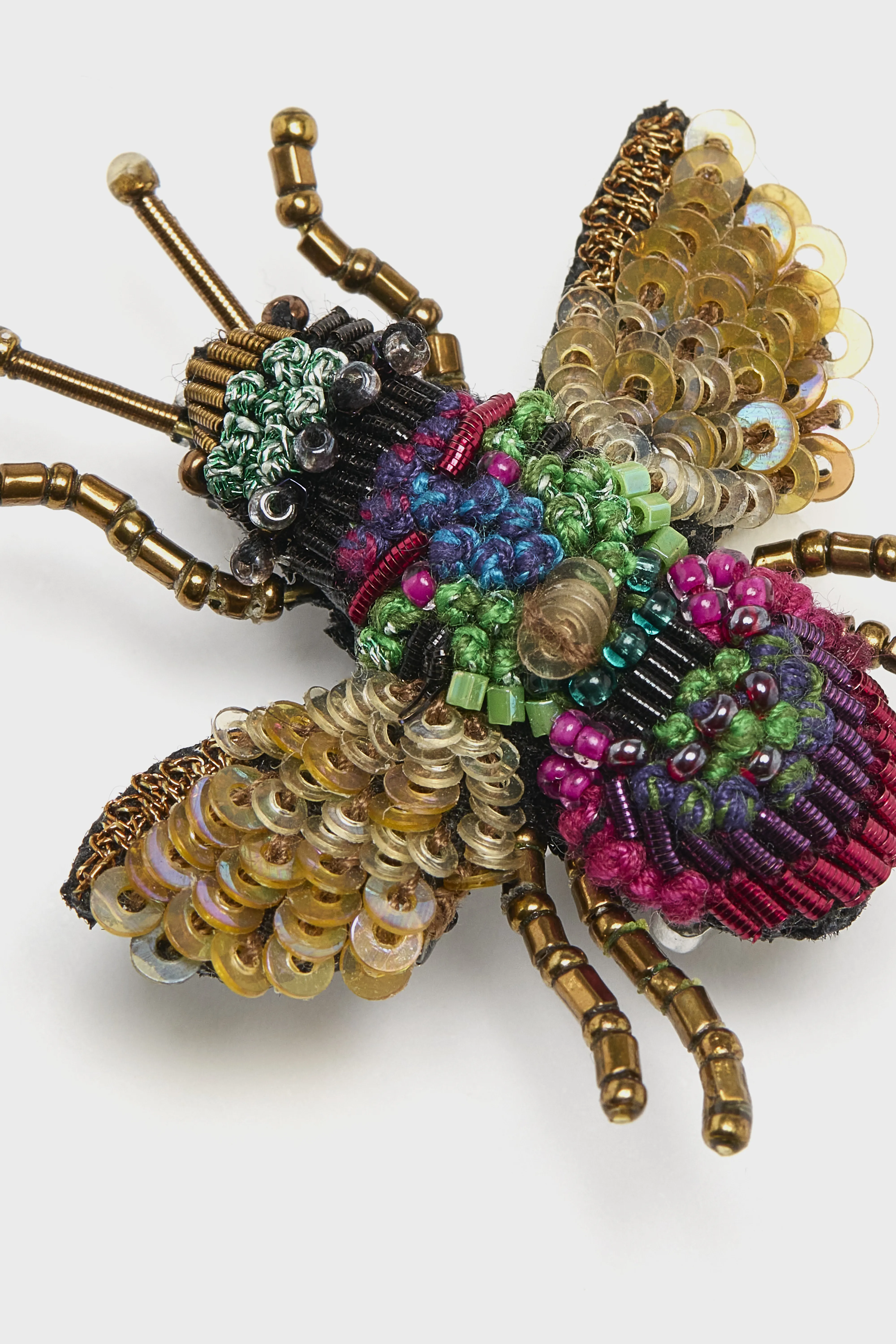 Bellerose Rainbow Bee Brooch Pin  (261 / W / MULTICOLOR)